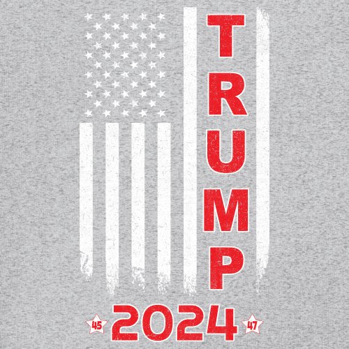 Donald Trump American Flag 2024 45 47 Sweatshirt America First MAGA Hoodie - Picture 11 of 57