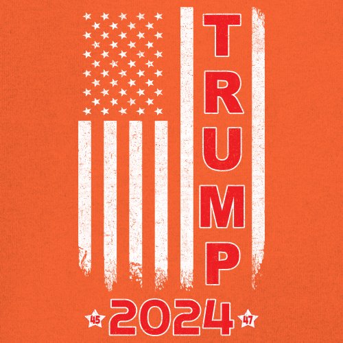 Donald Trump American Flag 2024 45 47 Sweatshirt America First MAGA Hoodie - Picture 18 of 57