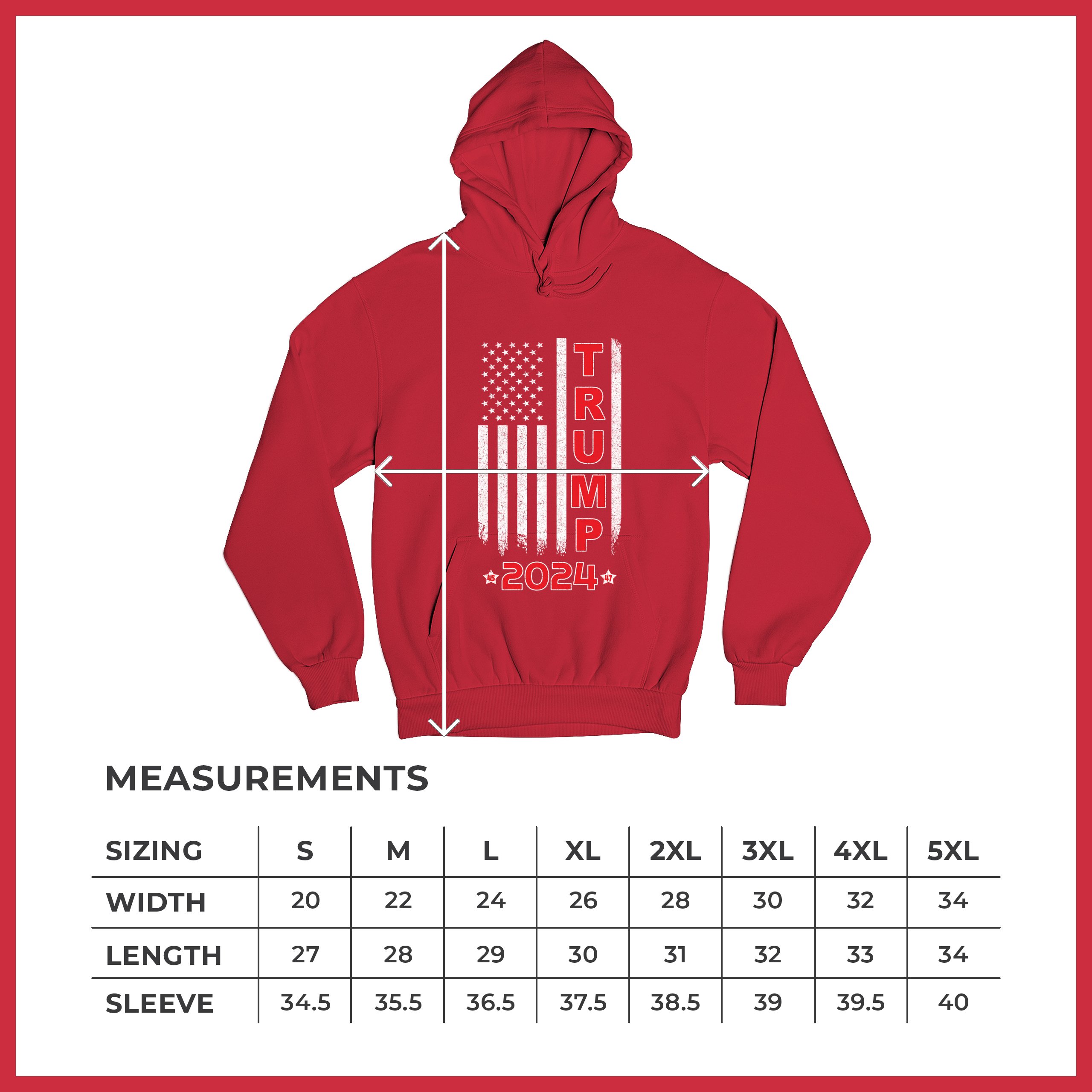Donald Trump American Flag 2024 45 47 Sweatshirt America First MAGA Hoodie - Picture 36 of 57