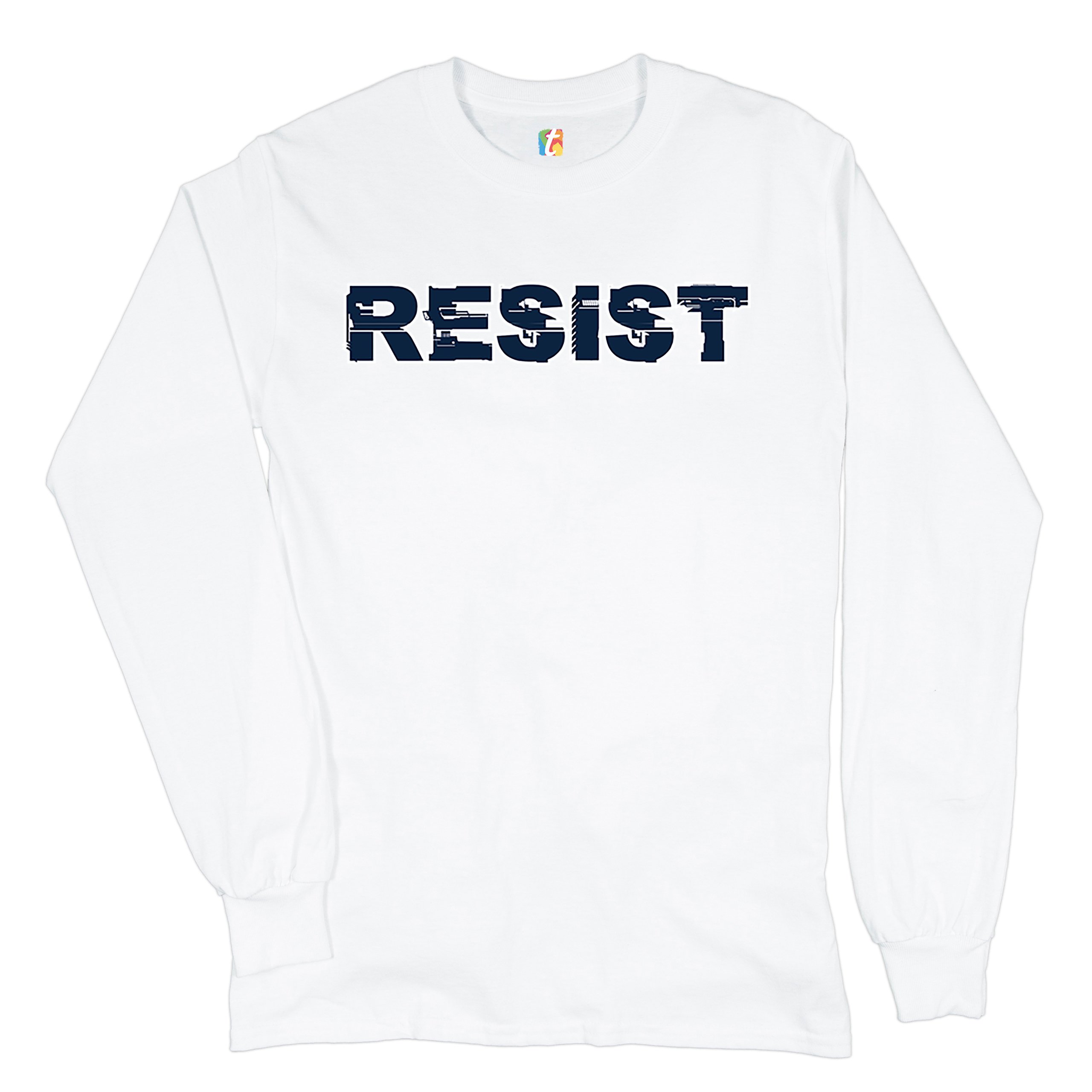 ALTRA T shirt a maniche lunghe Resist anti Biden Sleepy Joe Pro Trump conservatrice