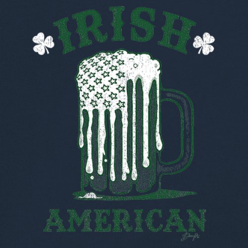 Irish American St Patrick's Day Long Sleeve T-shirt Shamrock Shenanigans Beer - Picture 39 of 71