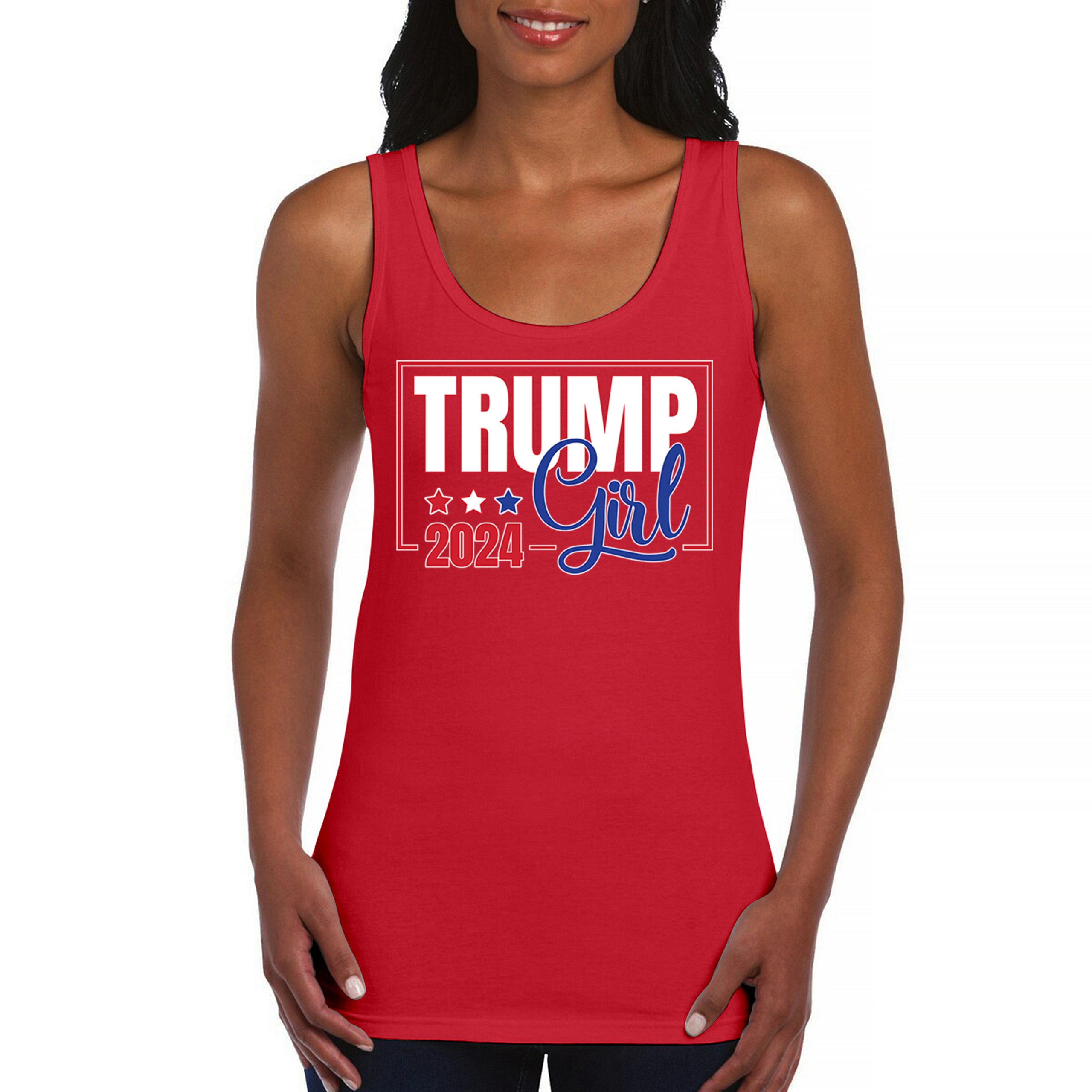 I'm Trump Girl T-Shirt – Donald Trump 2024, Funny Political Tee, USA Made