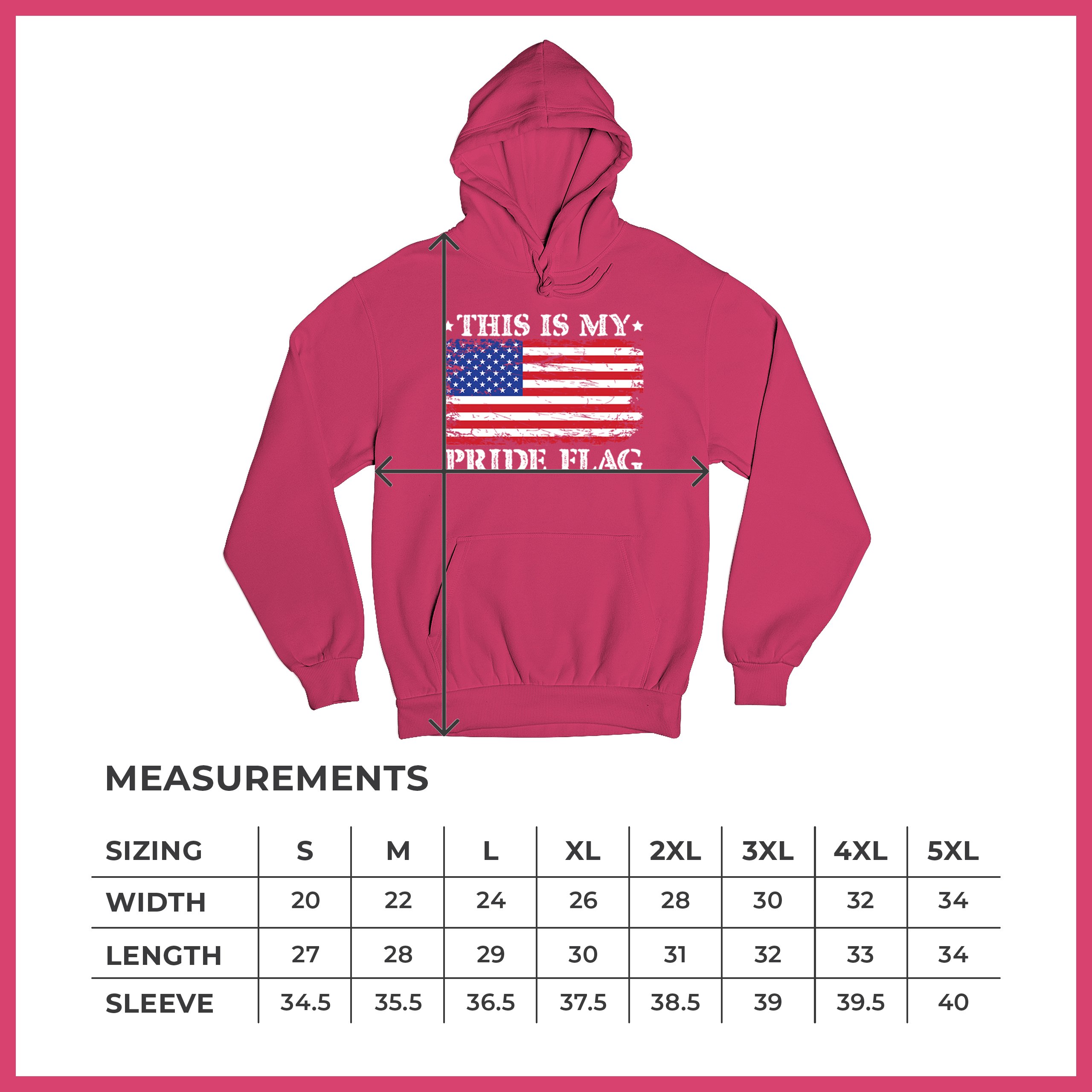 Sudadera This is My Pride Flag Bandera Americana 4 de Julio USA Patriot Hoodie - Imagen 29 de 29
