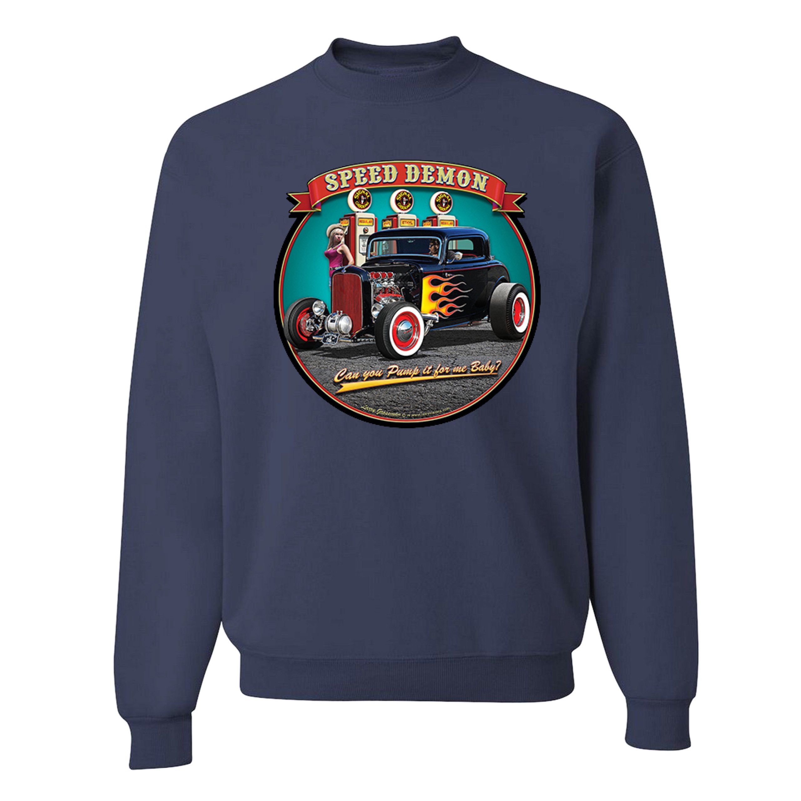 drag racing sweatshirt