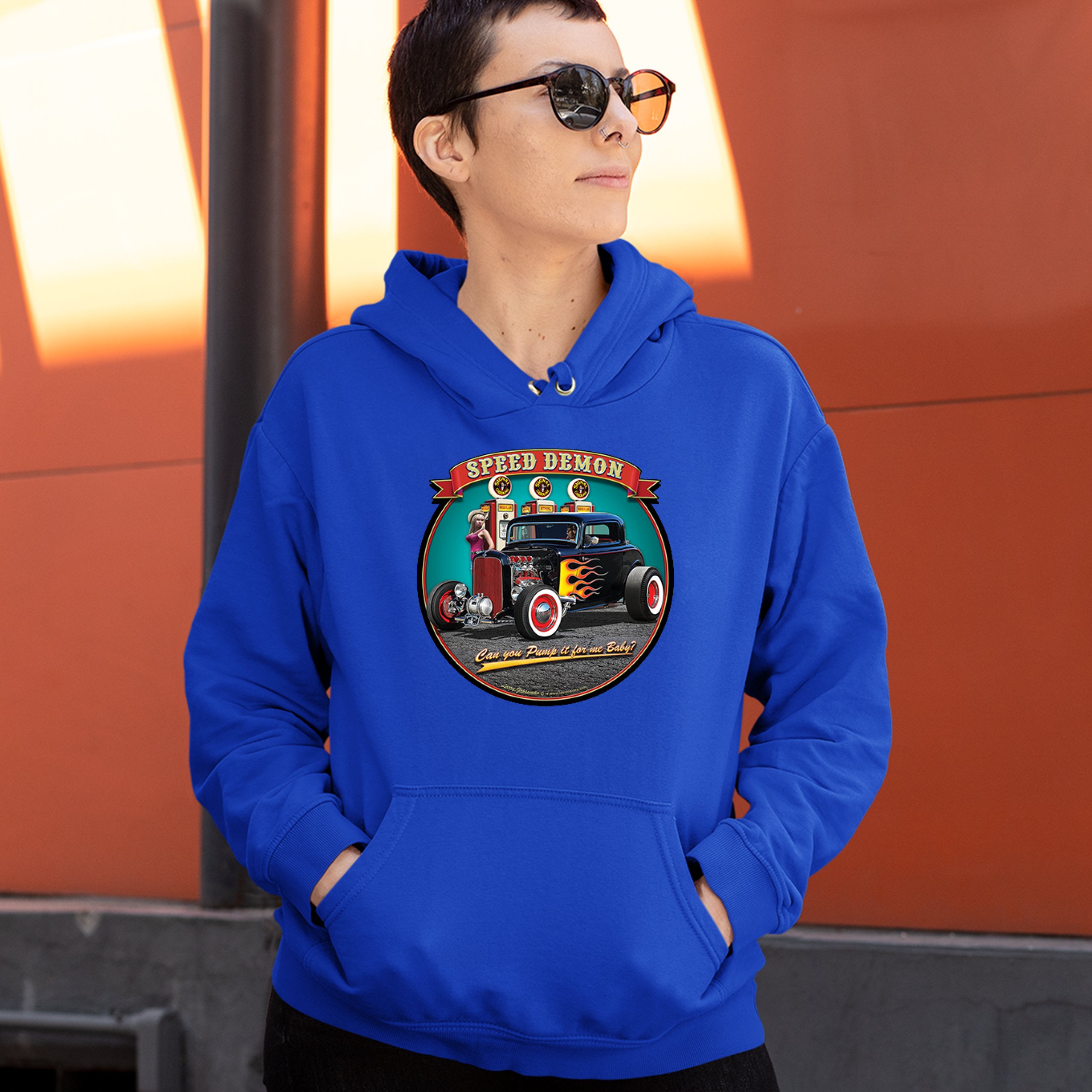 drag racing sweatshirt