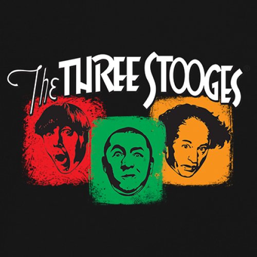 The Three Stooges Youth T-shirt 3 Classic Wise Guys Curly Moe Larry Shemp Kids - Picture 4 of 50