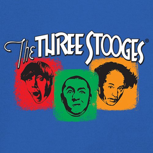 The Three Stooges Youth T-shirt 3 Classic Wise Guys Curly Moe Larry Shemp Kids - Picture 39 of 50