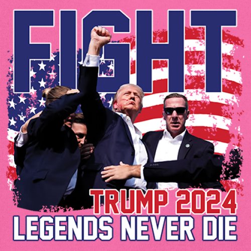 Trump 2024 Legends Never Die Women's Tank Top MAGA America First President - Picture 32 of 36