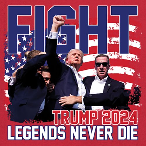 Trump 2024 Legends Never Die Women's Tank Top MAGA America First President - Picture 11 of 36