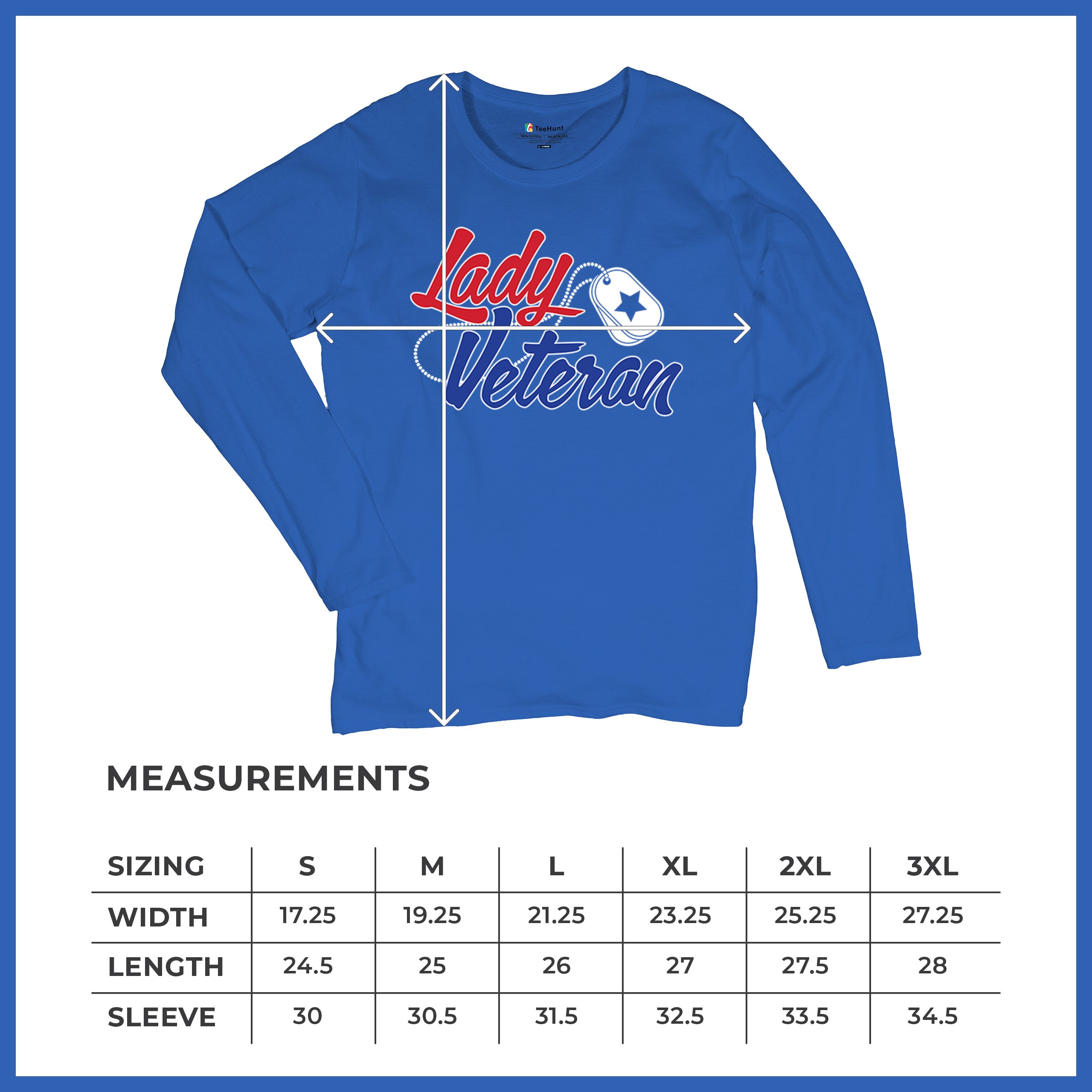 Lady Veteran Women's Long Sleeve T-shirt Military Proud Army Mom Air Force Wife - Picture 36 of 43