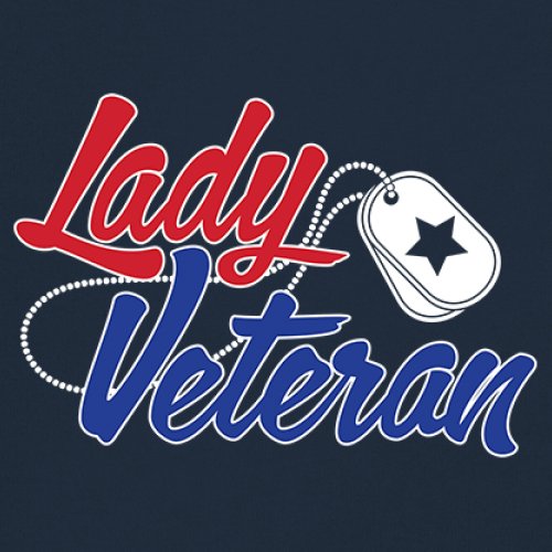 Lady Veteran Women's Long Sleeve T-shirt Military Proud Army Mom Air Force Wife - Picture 25 of 43