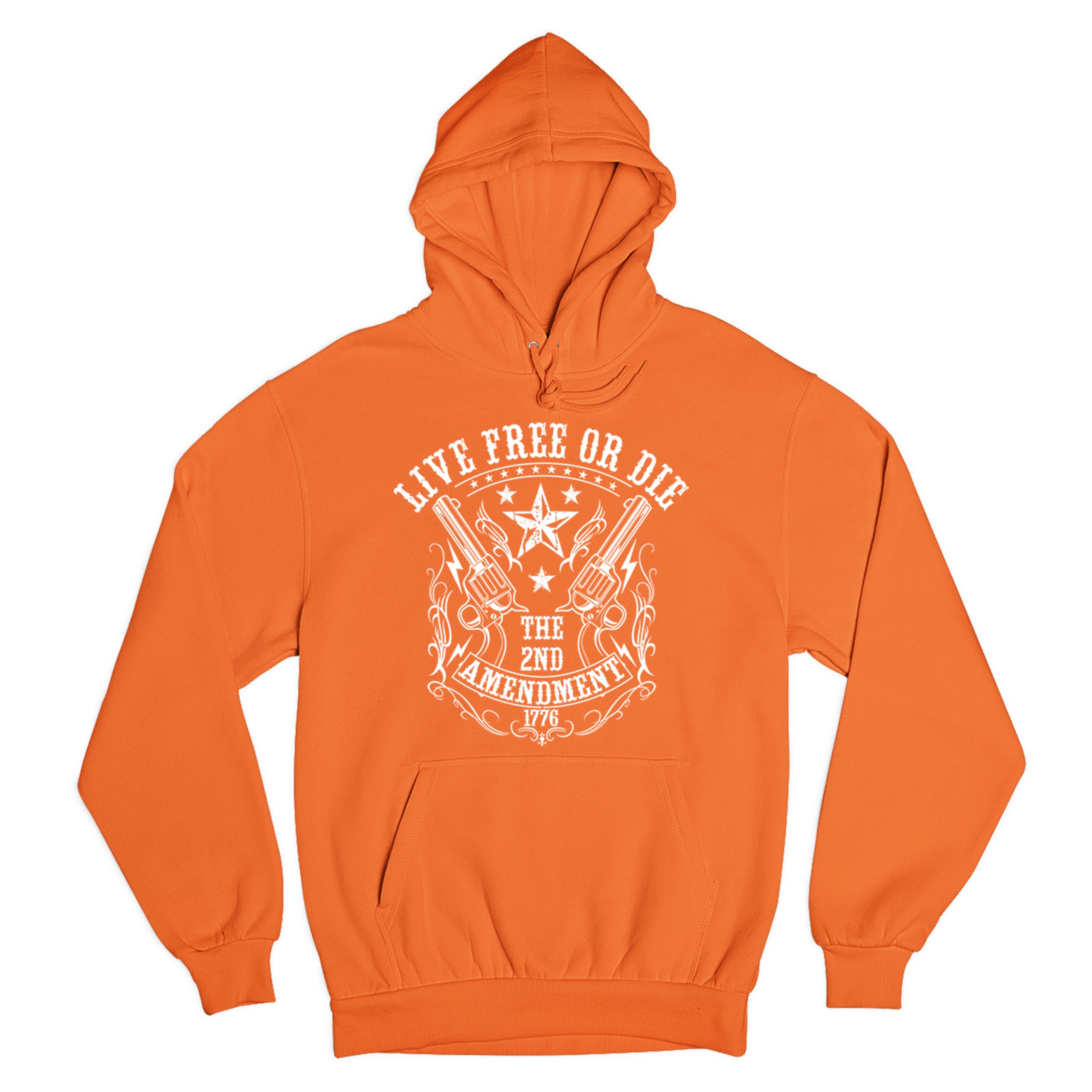 Live Free or Die Sweatshirt The 2nd Amendment 1776 Patriotic Gun Owner Hoodie - Picture 7 of 26