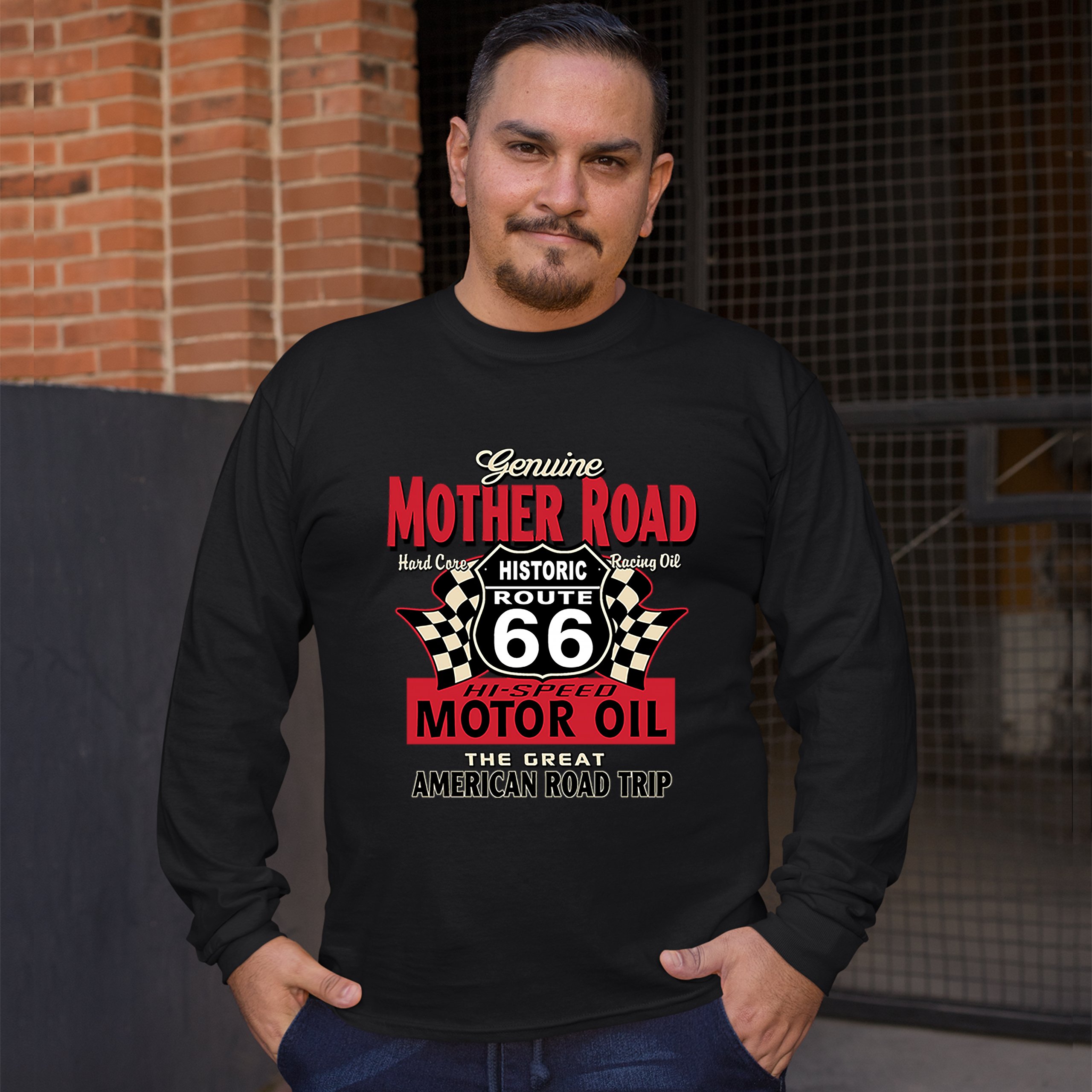 route 66 long sleeve t shirts