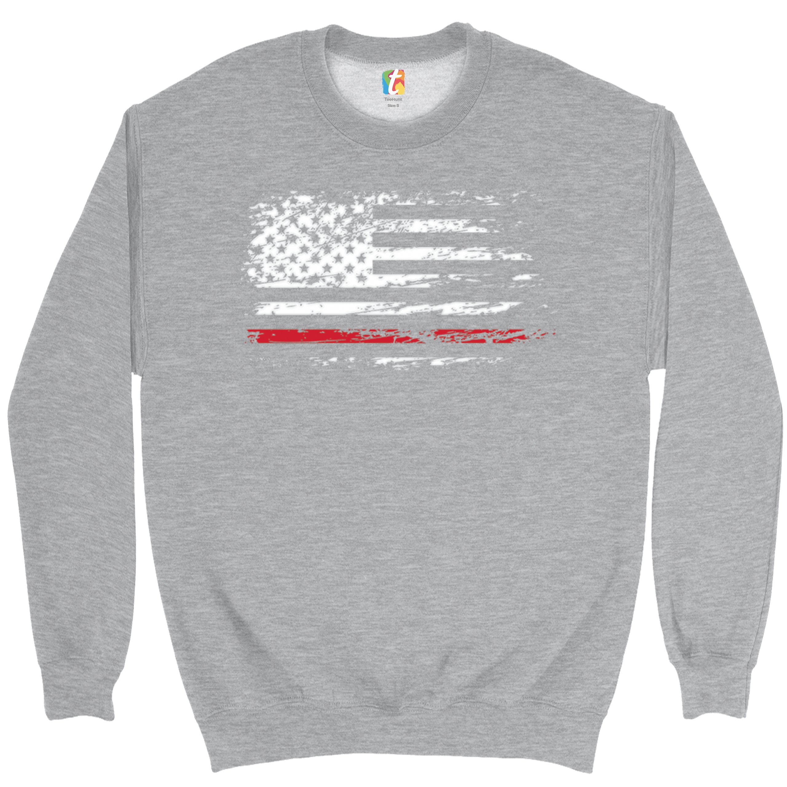 thin red line sweatshirt
