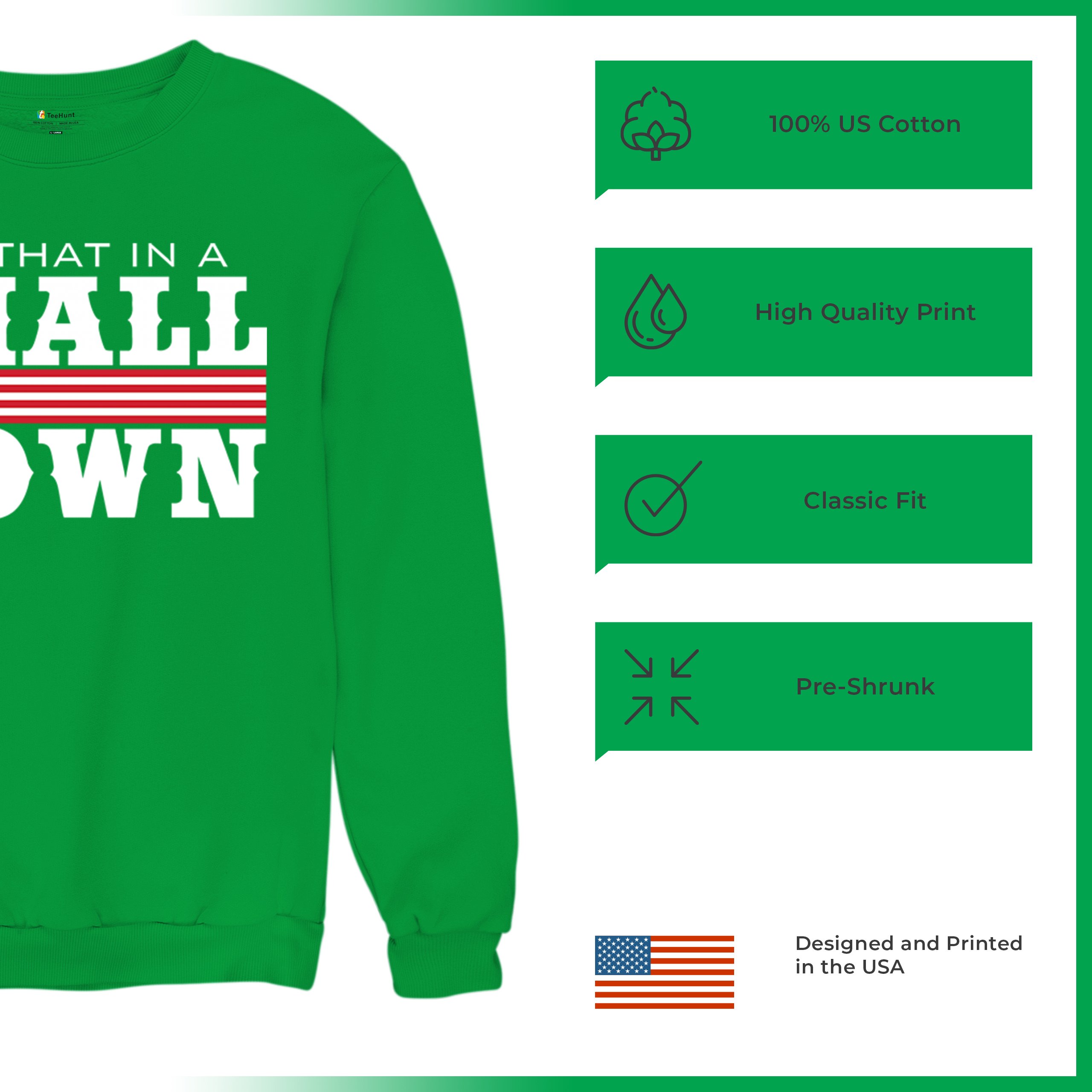 Try That In A Small Town Sweatshirt Patriotic Country Song Republican Crewneck - Picture 28 of 29