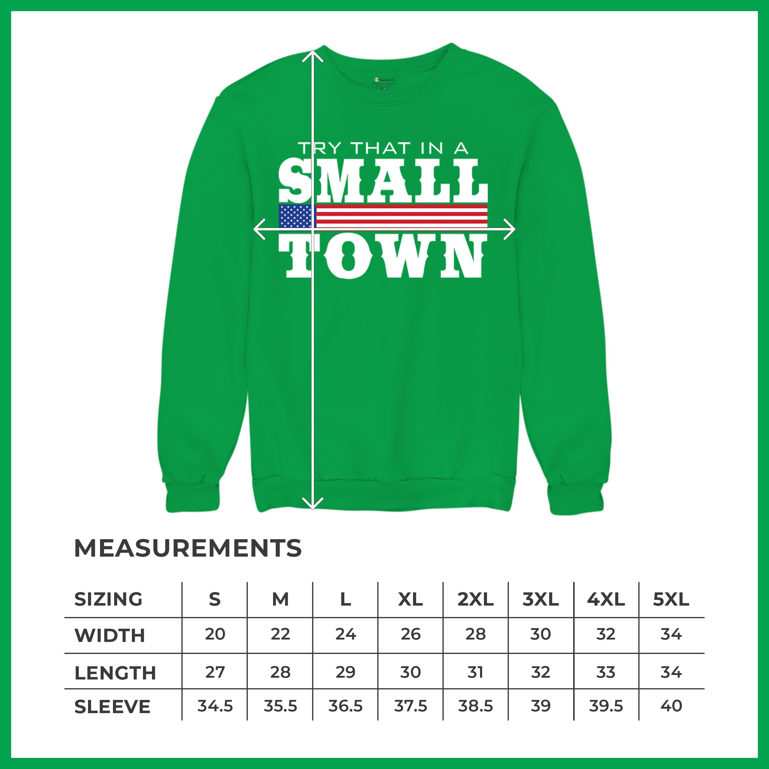 Try That In A Small Town Sweatshirt Patriotic Country Song Republican Crewneck - Picture 29 of 29