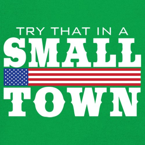 Try That In A Small Town Sweatshirt Patriotic Country Song Republican Crewneck - Picture 25 of 29