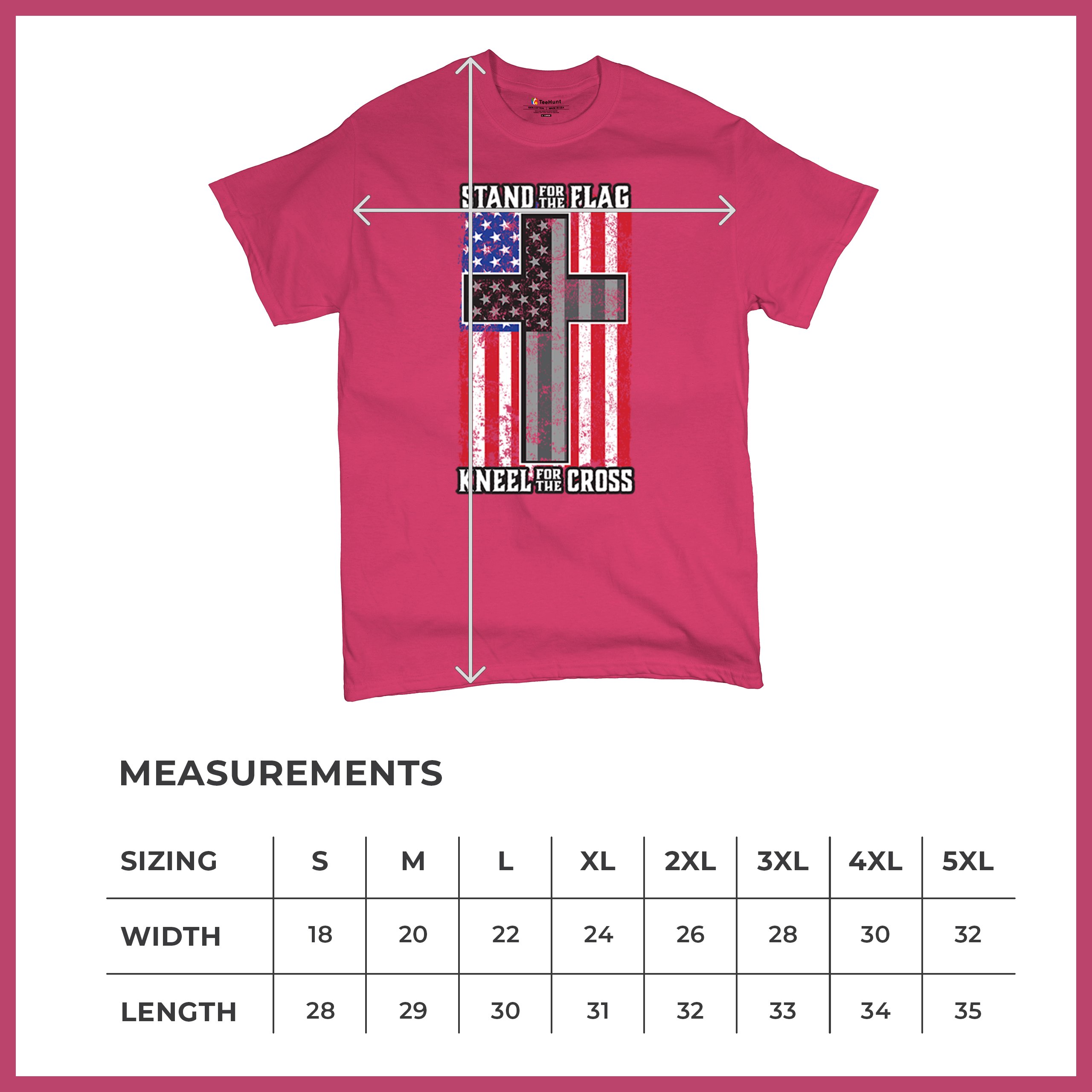 Stand for the Flag Kneel for the Cross T-shirt American Patriotic Men's Tee - Picture 29 of 113