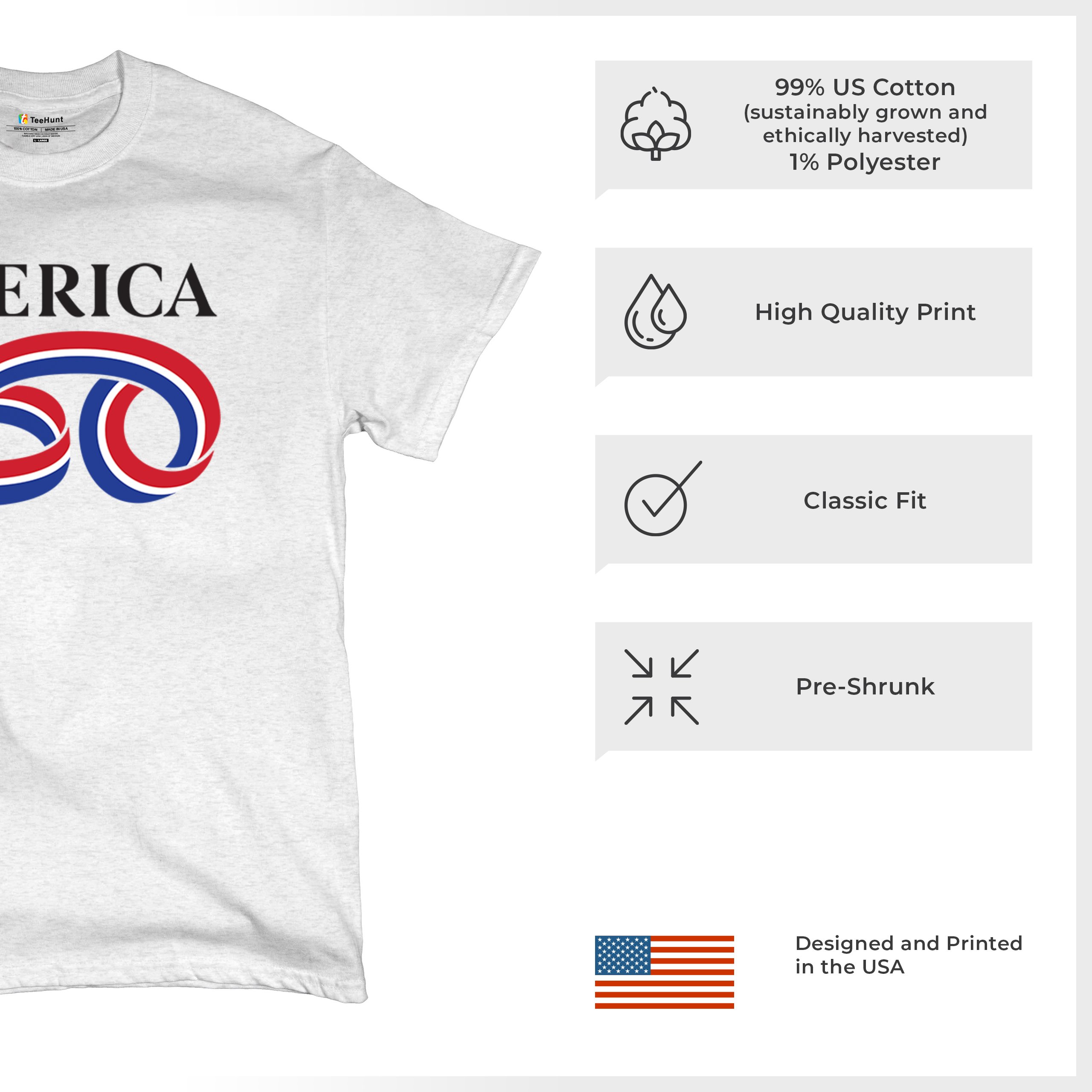 Official USA 250 T-shirt American Patriotic July 4 Independence Men's Tee - Picture 77 of 113