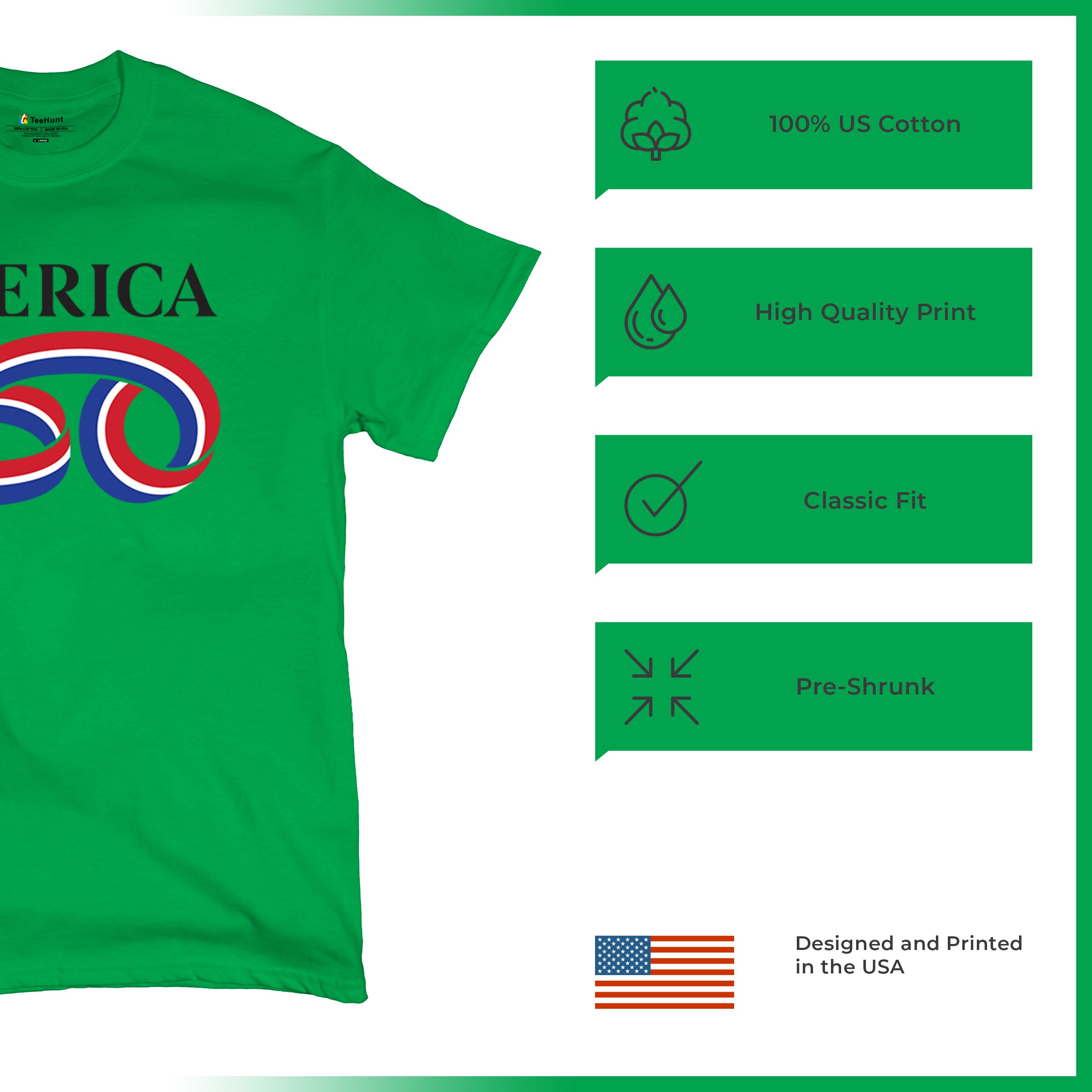 Official USA 250 T-shirt American Patriotic July 4 Independence Men's Tee - Picture 70 of 113