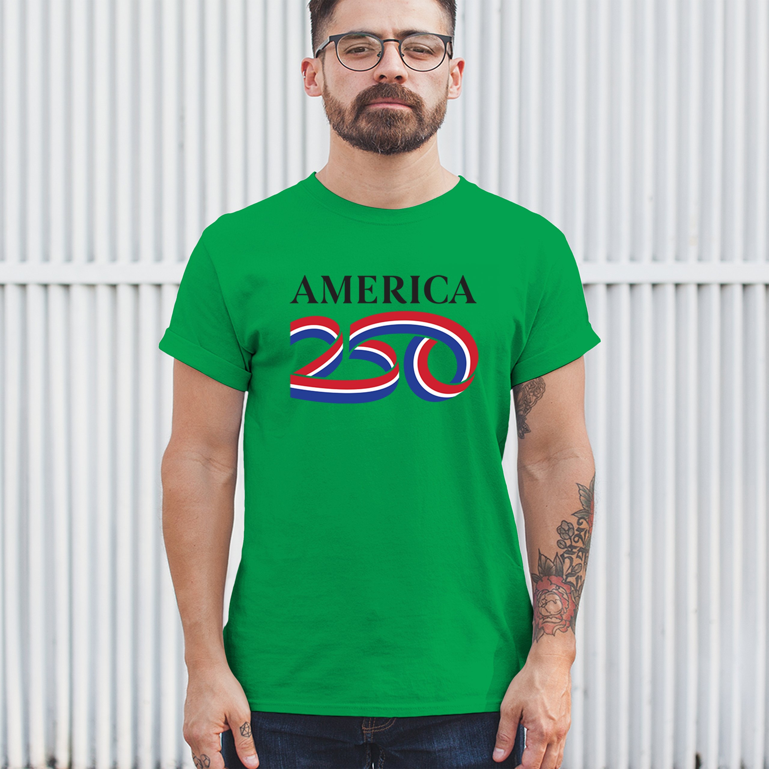 Official USA 250 T-shirt American Patriotic July 4 Independence Men's Tee - Picture 68 of 113