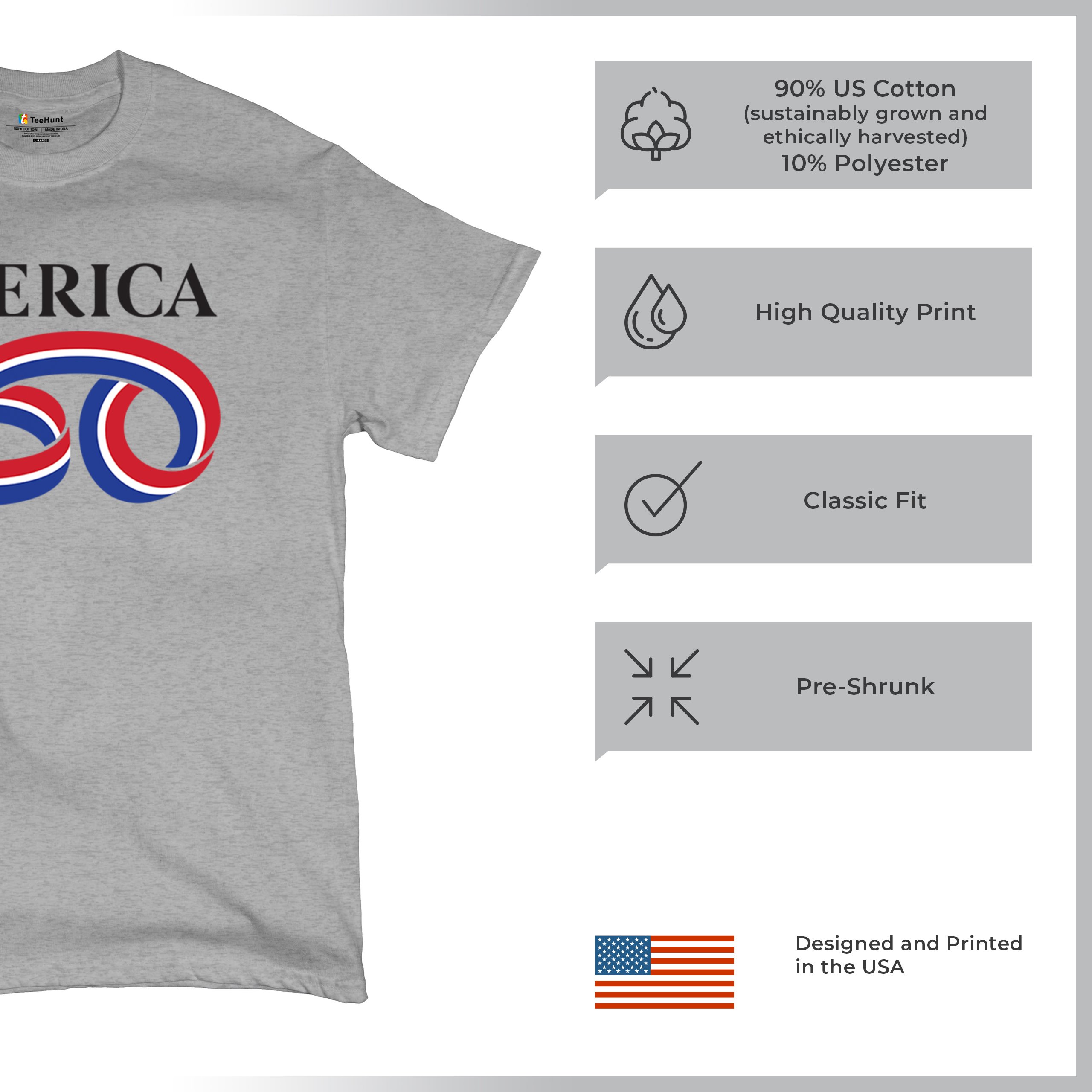 Official USA 250 T-shirt American Patriotic July 4 Independence Men's Tee - Picture 21 of 113