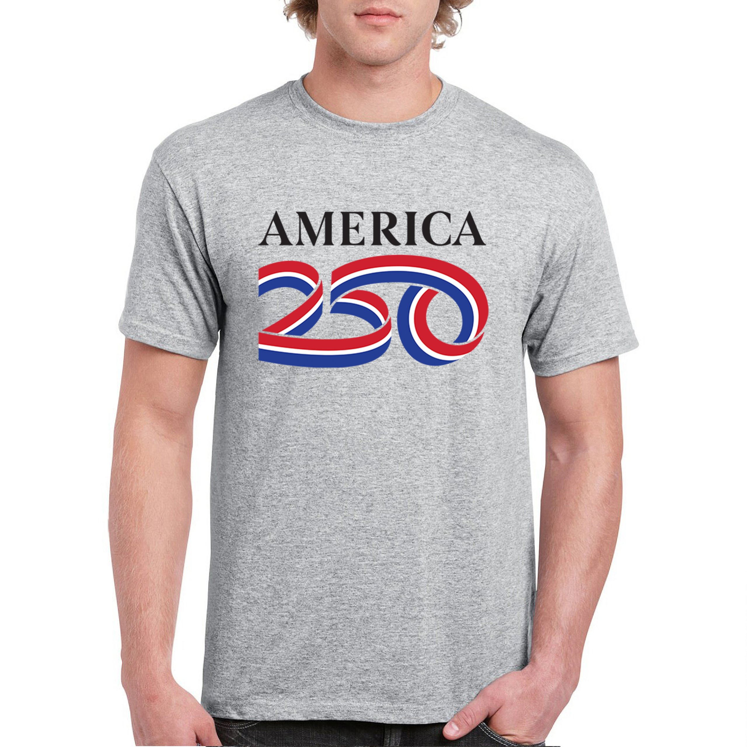 Official USA 250 T-shirt American Patriotic July 4 Independence Men's Tee - Picture 16 of 113