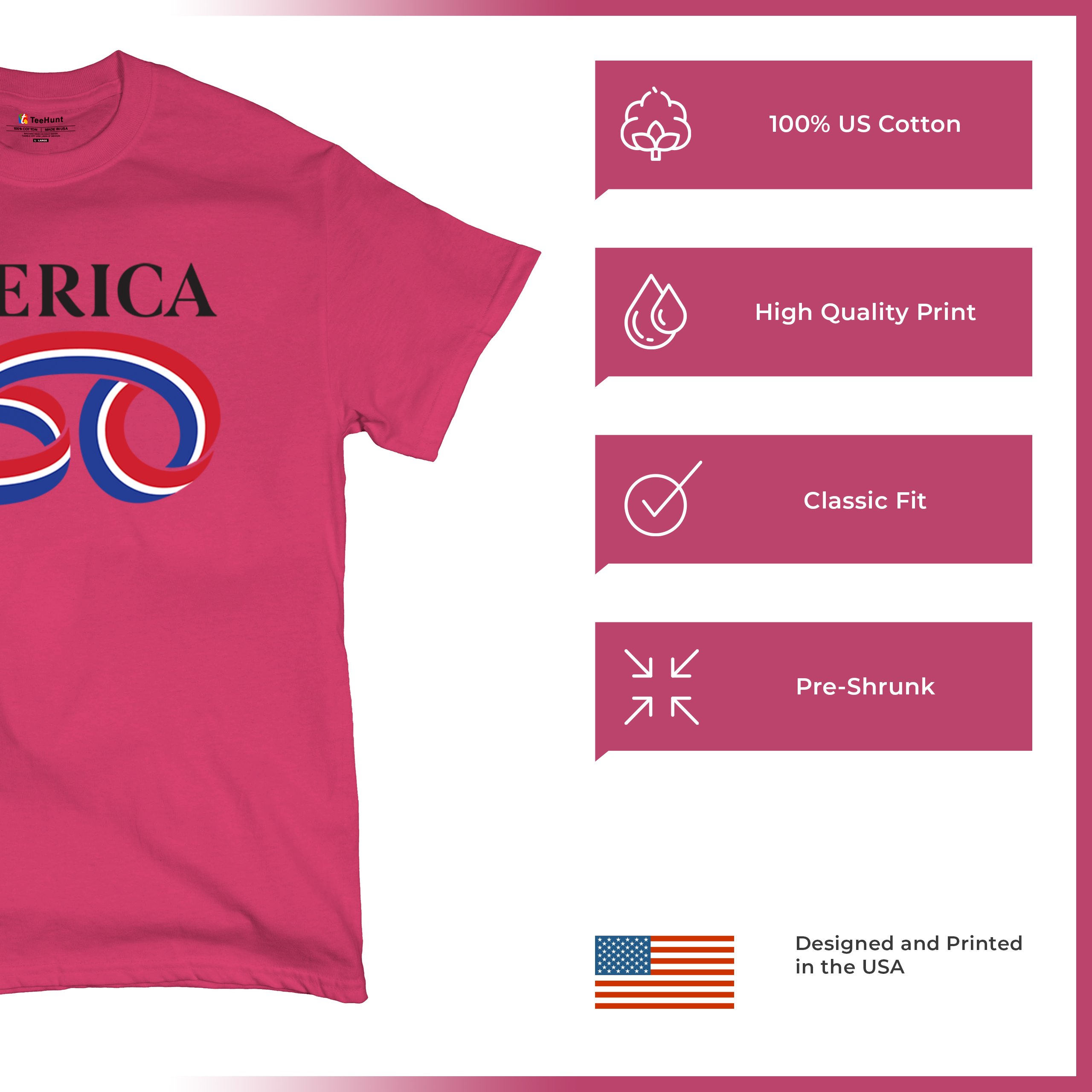 Official USA 250 T-shirt American Patriotic July 4 Independence Men's Tee - Picture 35 of 113