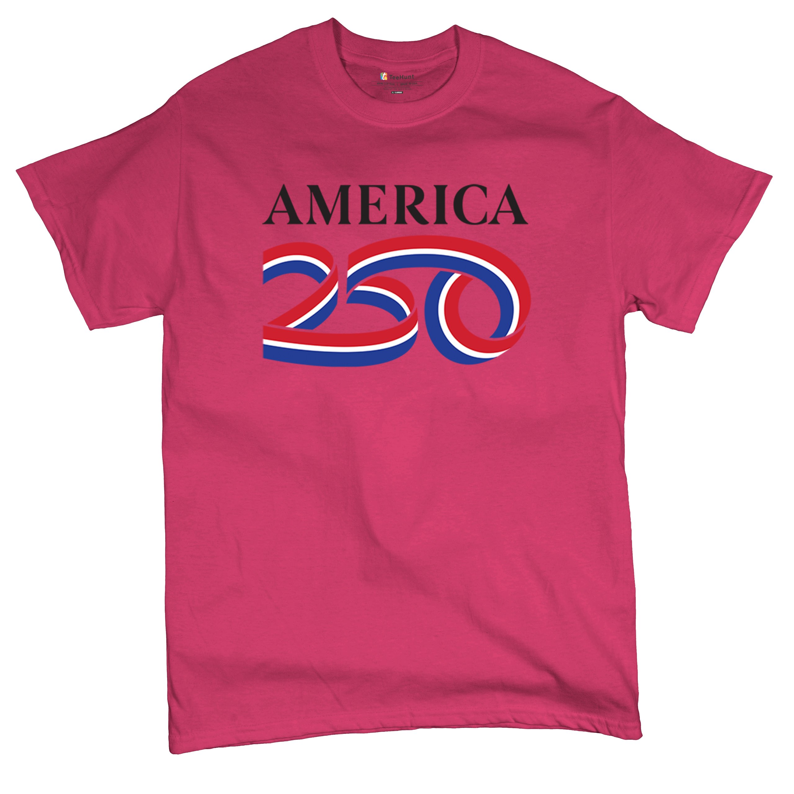 Official USA 250 T-shirt American Patriotic July 4 Independence Men's Tee - Picture 34 of 113