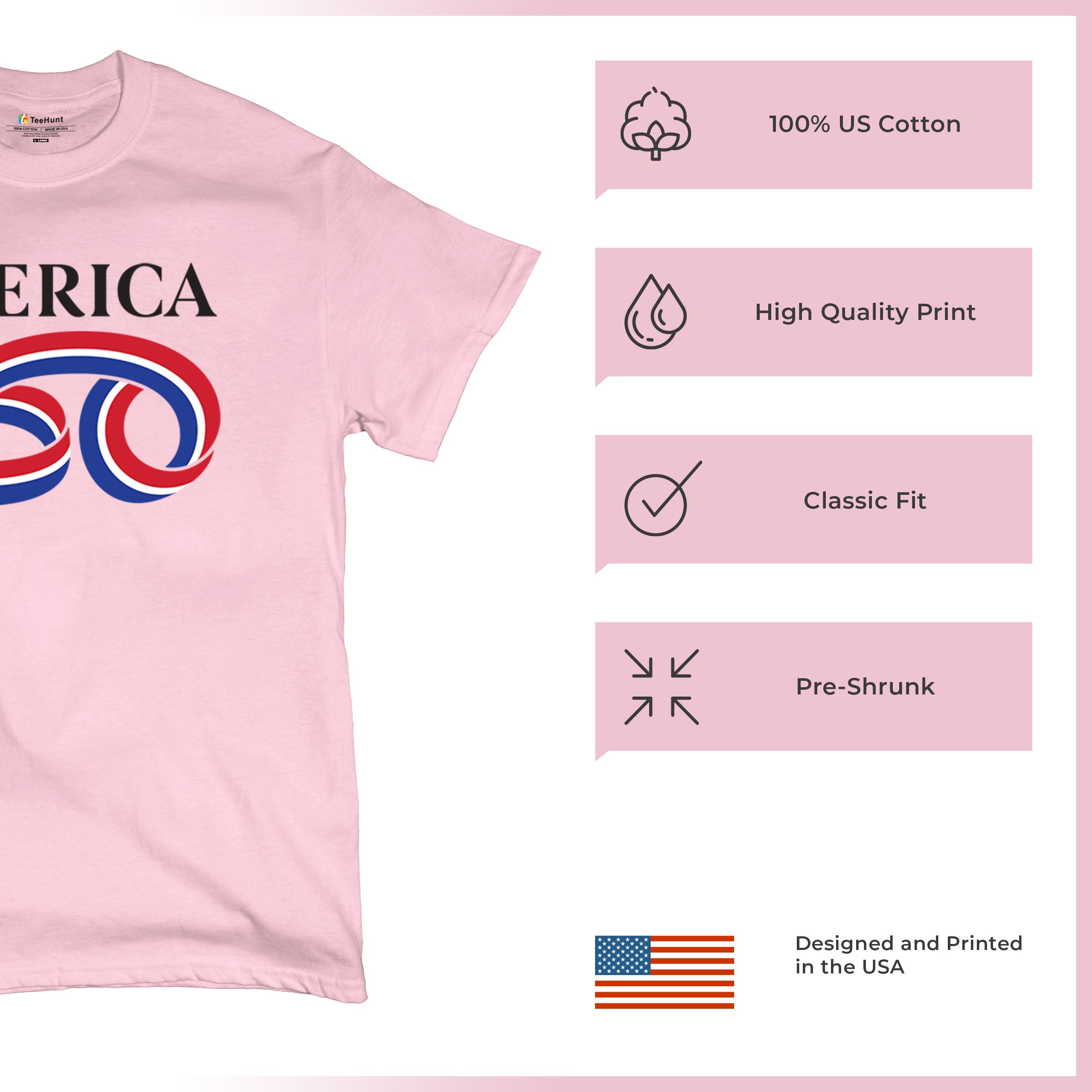 Official USA 250 T-shirt American Patriotic July 4 Independence Men's Tee - Picture 98 of 113