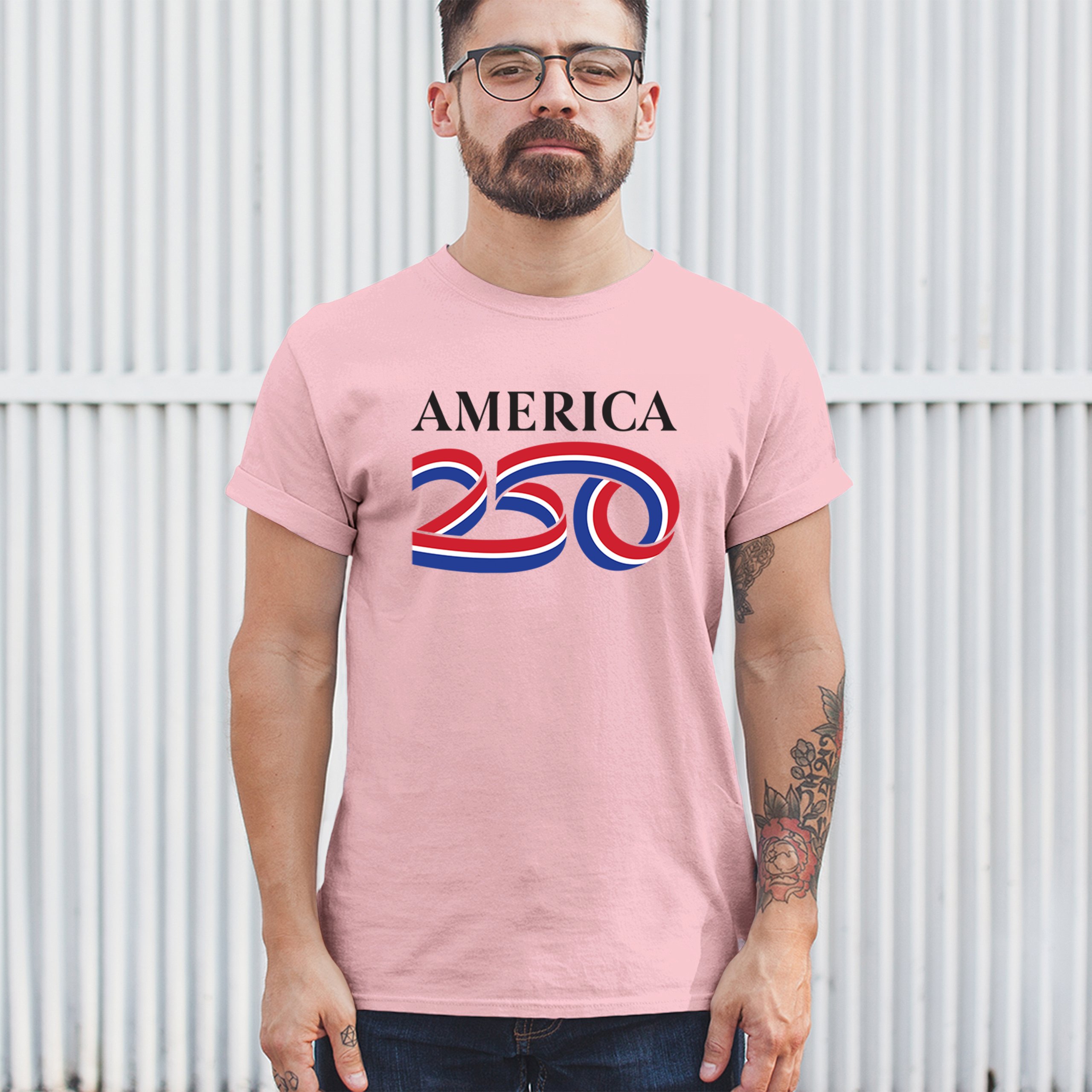 Official USA 250 T-shirt American Patriotic July 4 Independence Men's Tee - Picture 96 of 113