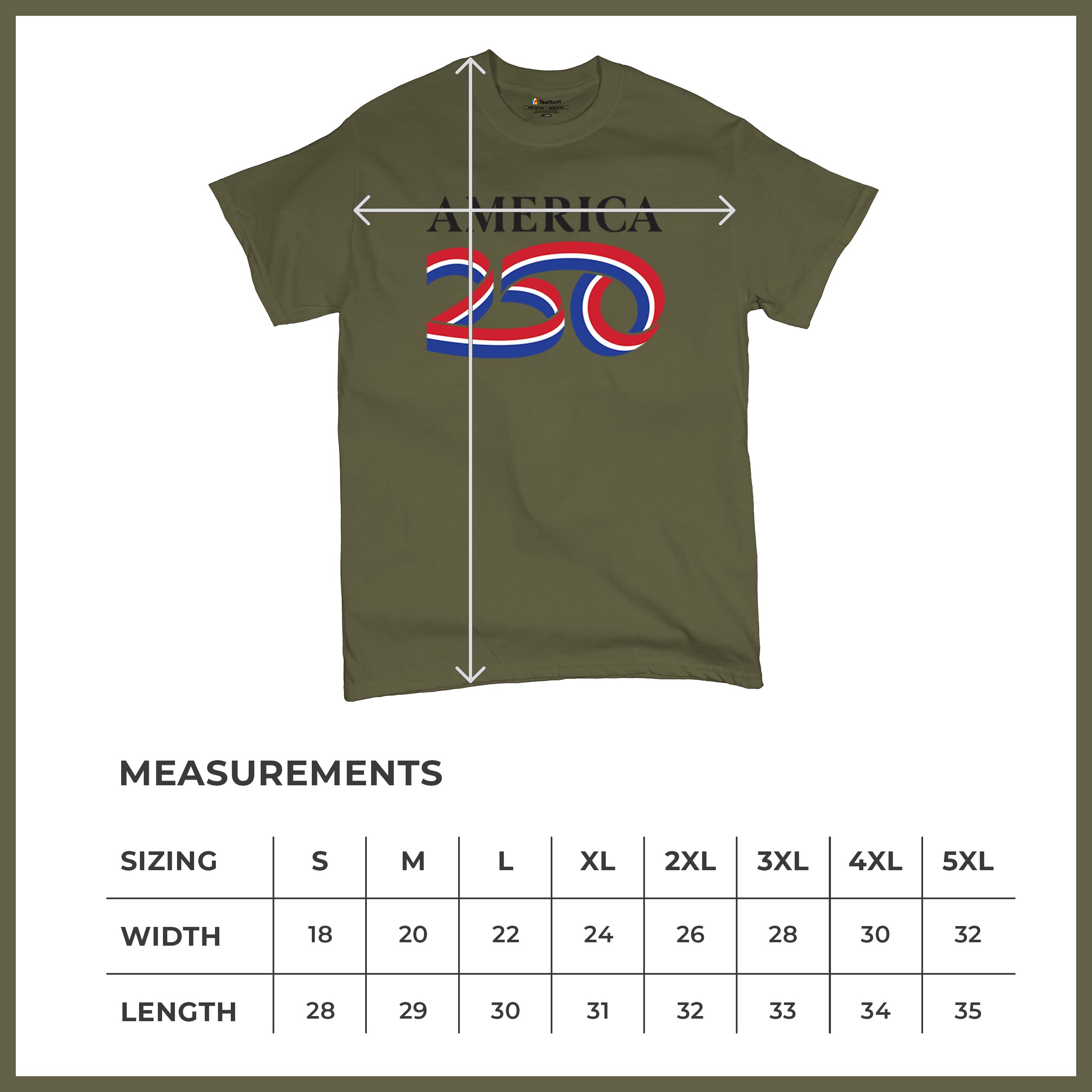 Official USA 250 T-shirt American Patriotic July 4 Independence Men's Tee - Picture 8 of 113