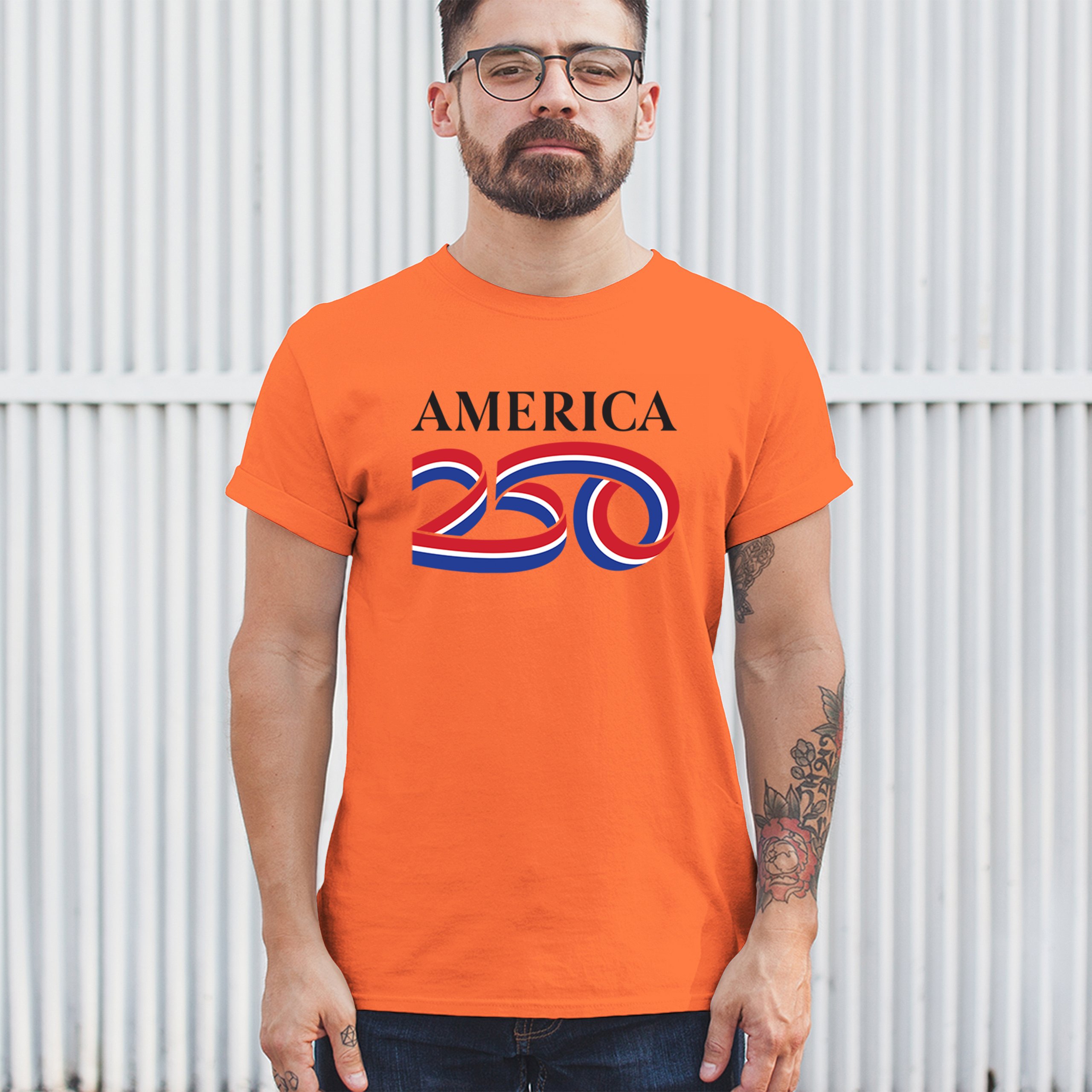 Official USA 250 T-shirt American Patriotic July 4 Independence Men's Tee - Picture 26 of 113