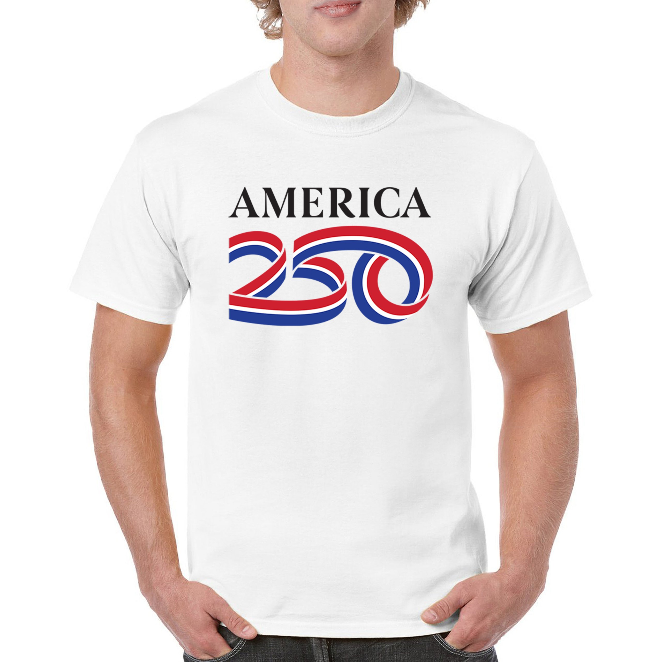 Official USA 250 T-shirt American Patriotic July 4 Independence Men's Tee - Picture 51 of 113