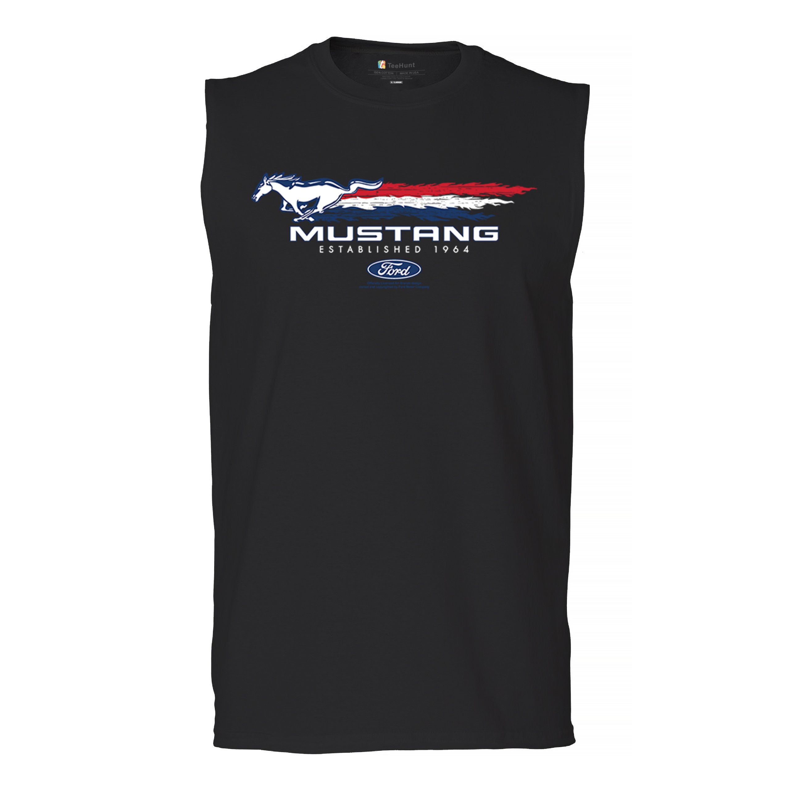Ford Mustang Established 1964 Muscle Shirt Shelby Mach 1 Boss GT Muscle Men's - Picture 2 of 29