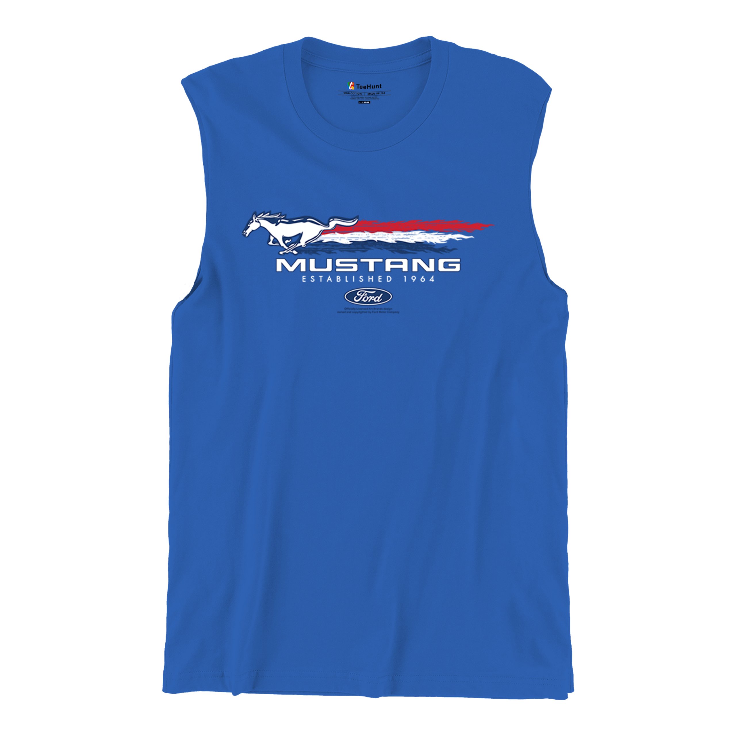 Ford Mustang Established 1964 Muscle Shirt Shelby Mach 1 Boss GT Muscle Men's - Picture 27 of 29