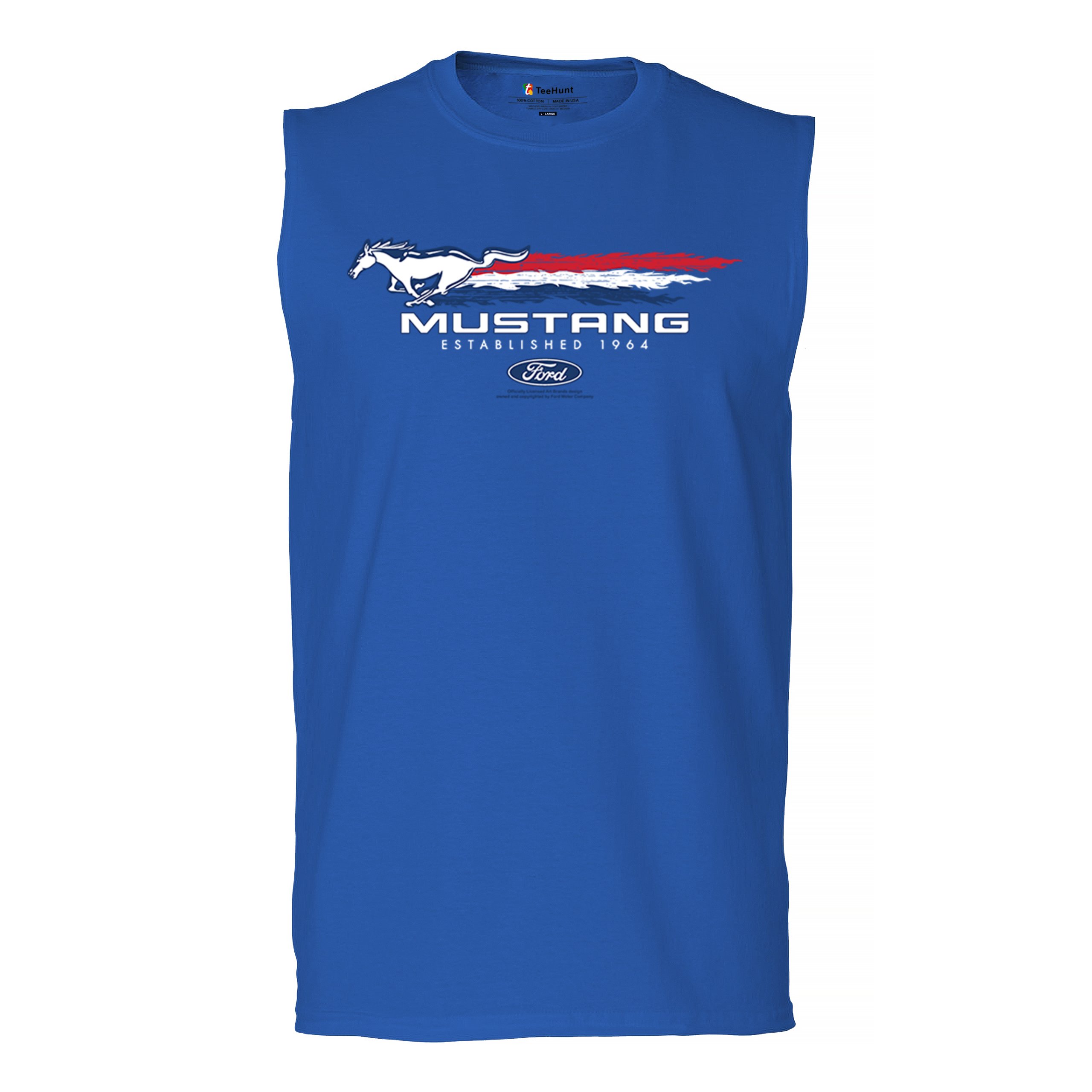 Ford Mustang Established 1964 Muscle Shirt Shelby Mach 1 Boss GT Muscle Men's - Picture 23 of 29