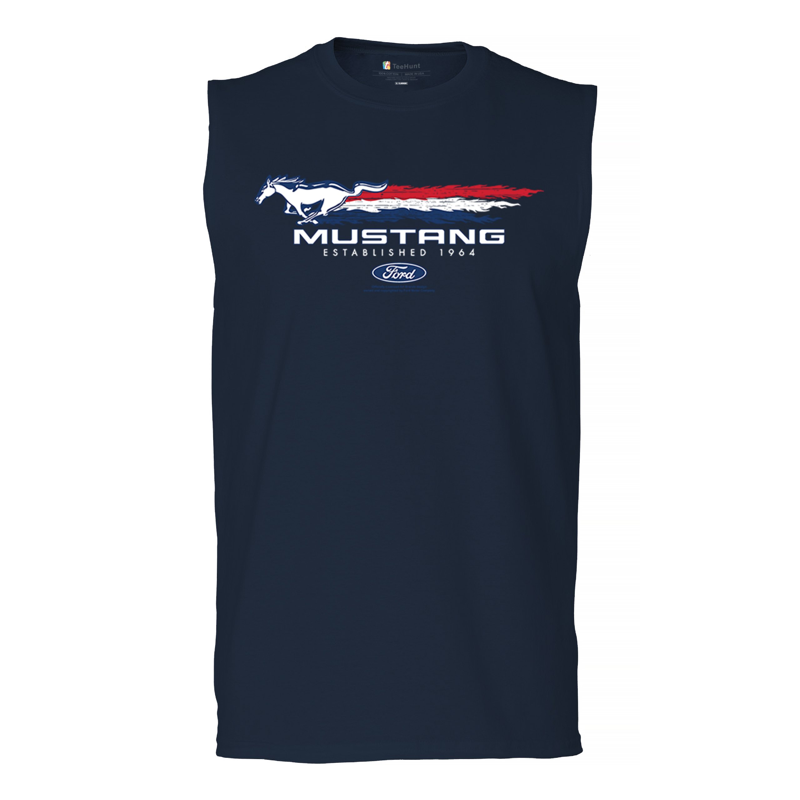 Ford Mustang Established 1964 Muscle Shirt Shelby Mach 1 Boss GT Muscle Men's - Picture 16 of 29