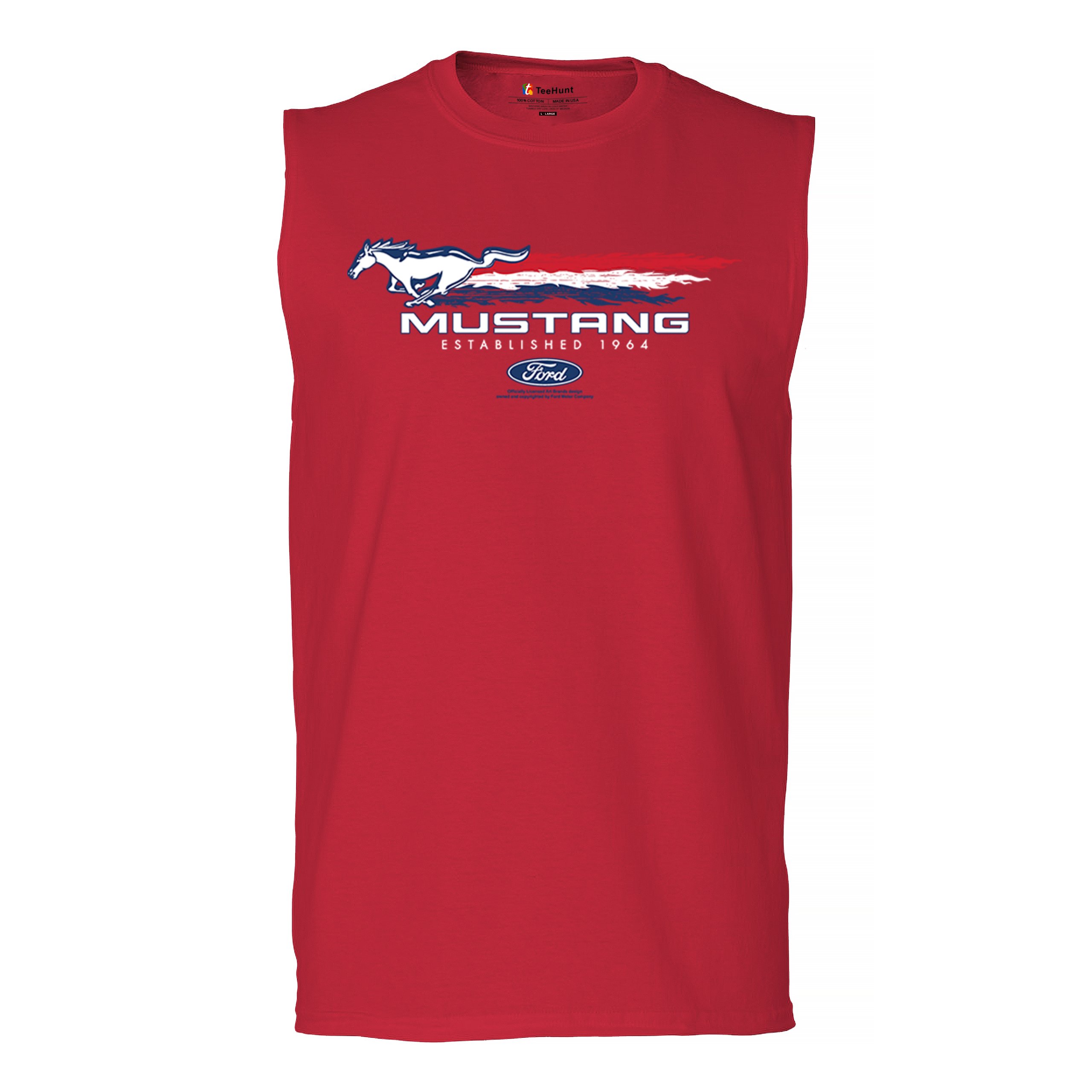 Ford Mustang Established 1964 Muscle Shirt Shelby Mach 1 Boss GT Muscle Men's - Picture 9 of 29