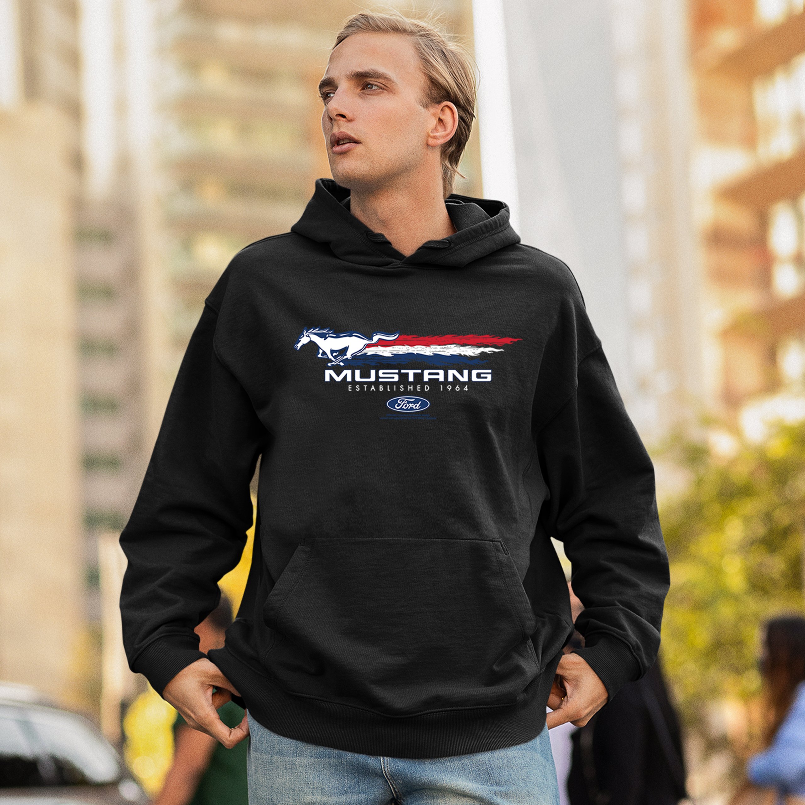 Ford Mustang Established 1964 Sweatshirt Shelby Mach 1 Boss GT