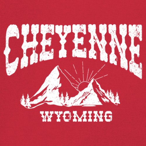 Cheyenne Arch Wyoming Youth T-shirt Vintage Wild West Cowboy Country Kids - Picture 11 of 36