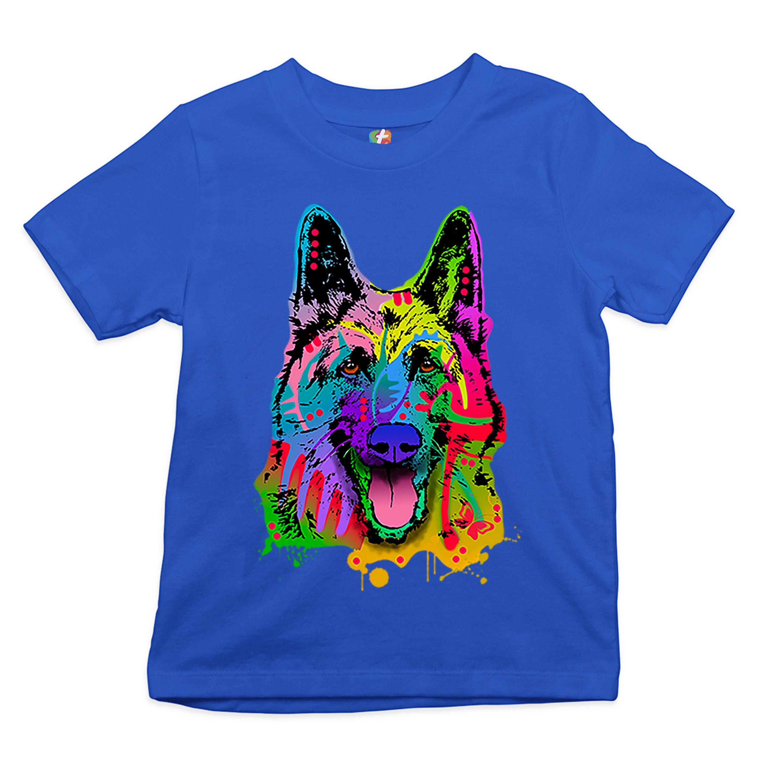Happy German Shepherd Youth T-shirt Andy Maxx I Love My Dog Best Friend Kids - Picture 22 of 29