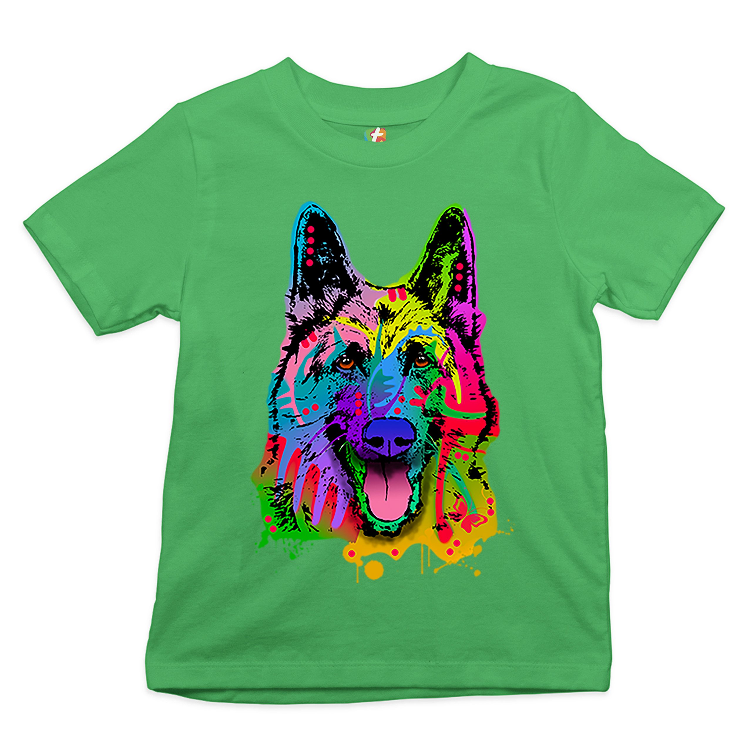 Happy German Shepherd Youth T-shirt Andy Maxx I Love My Dog Best Friend Kids - Picture 18 of 29
