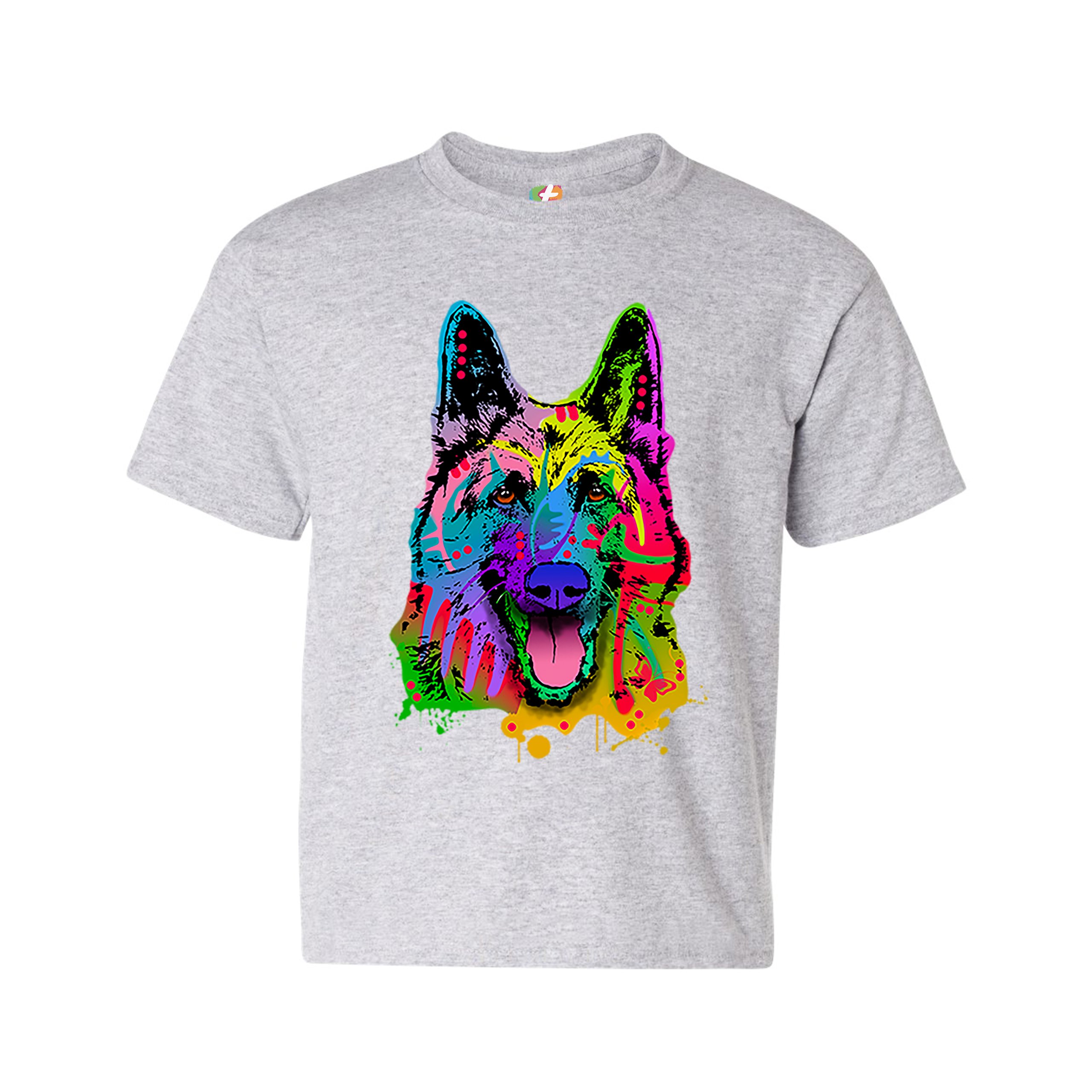 Happy German Shepherd Youth T-shirt Andy Maxx I Love My Dog Best Friend Kids - Picture 7 of 29