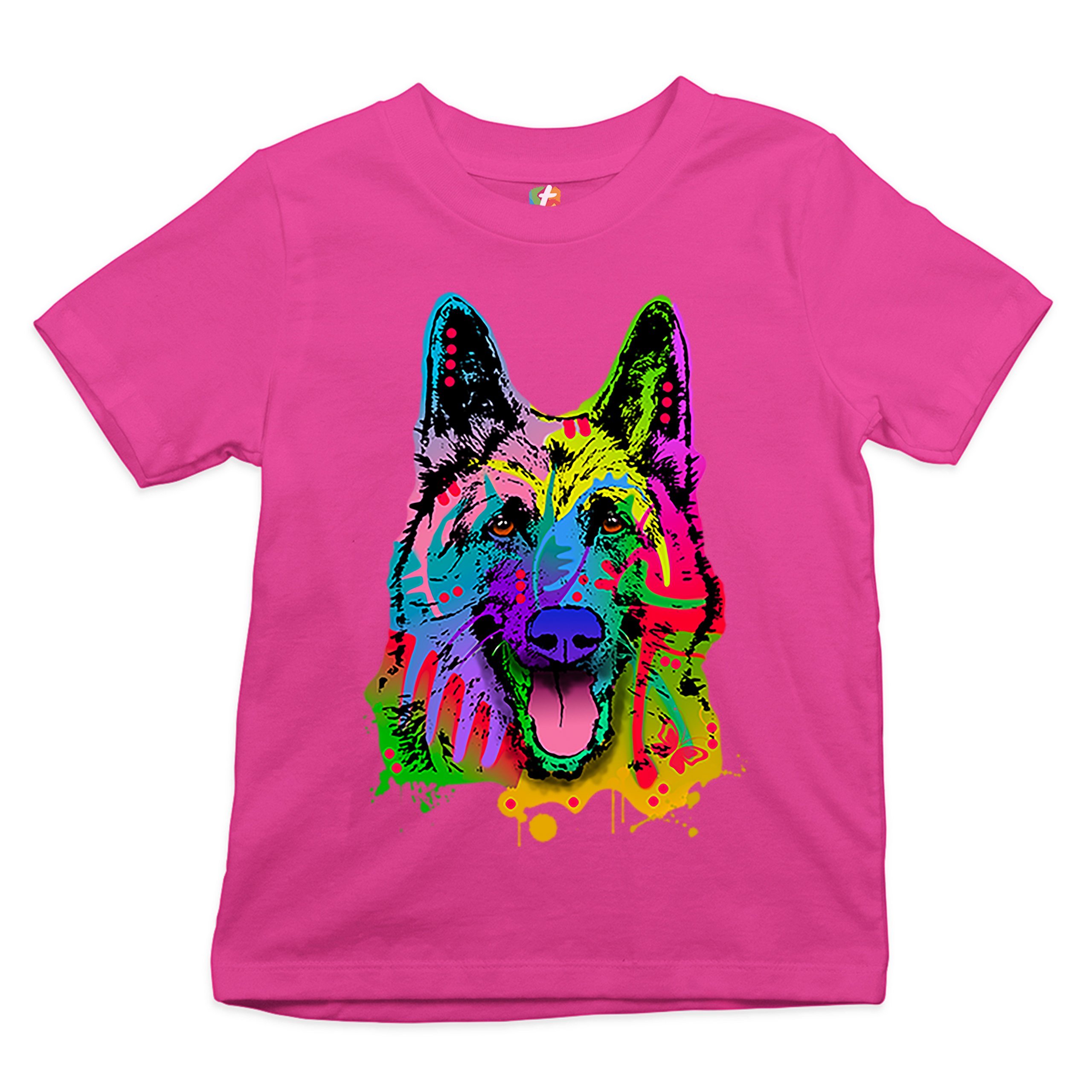 Happy German Shepherd Youth T-shirt Andy Maxx I Love My Dog Best Friend Kids - Picture 26 of 29