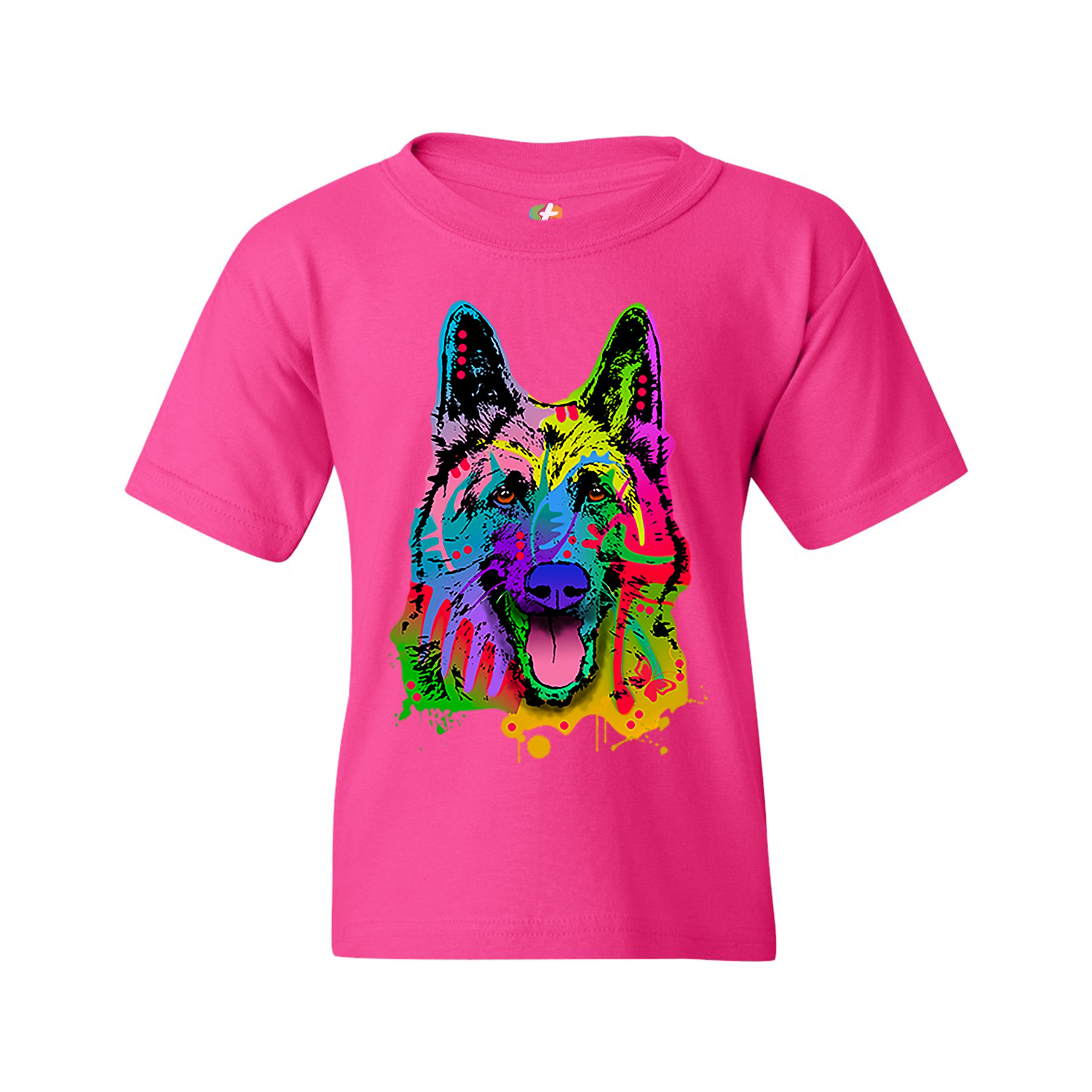 Happy German Shepherd Youth T-shirt Andy Maxx I Love My Dog Best Friend Kids - Picture 27 of 29