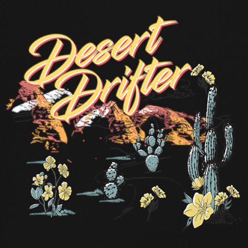 Desert Drifter Youth T-shirt Vintage Boho Desert Vibe Southwest Cactus Kids - Picture 11 of 50