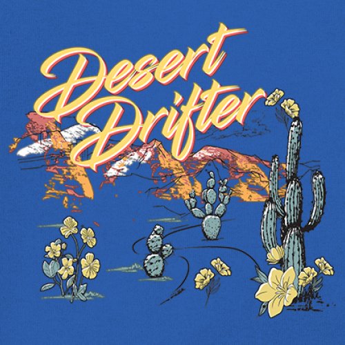 Desert Drifter Youth T-shirt Vintage Boho Desert Vibe Southwest Cactus Kids - Picture 39 of 50