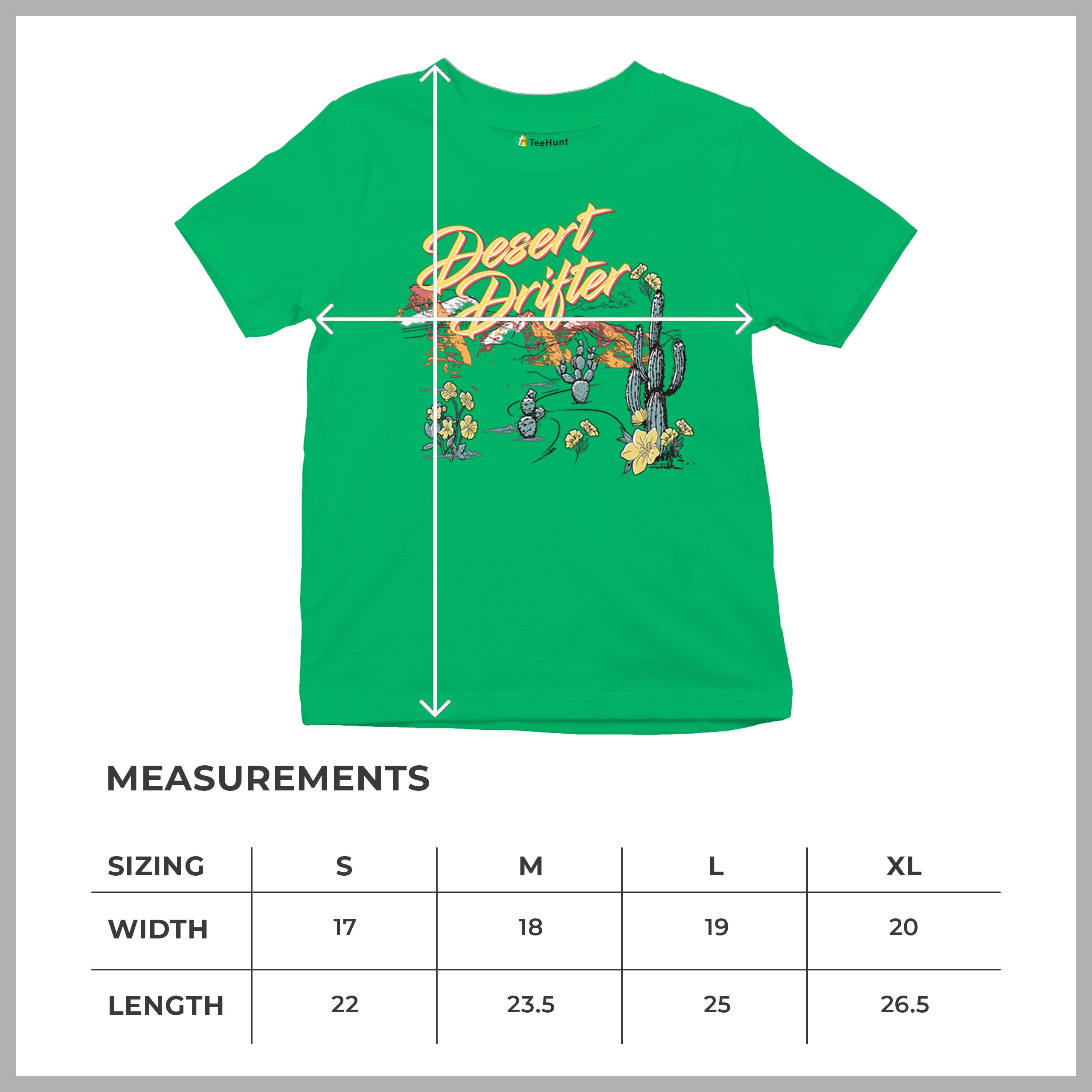 Desert Drifter Youth T-shirt Vintage Boho Desert Vibe Southwest Cactus Kids - Picture 36 of 50