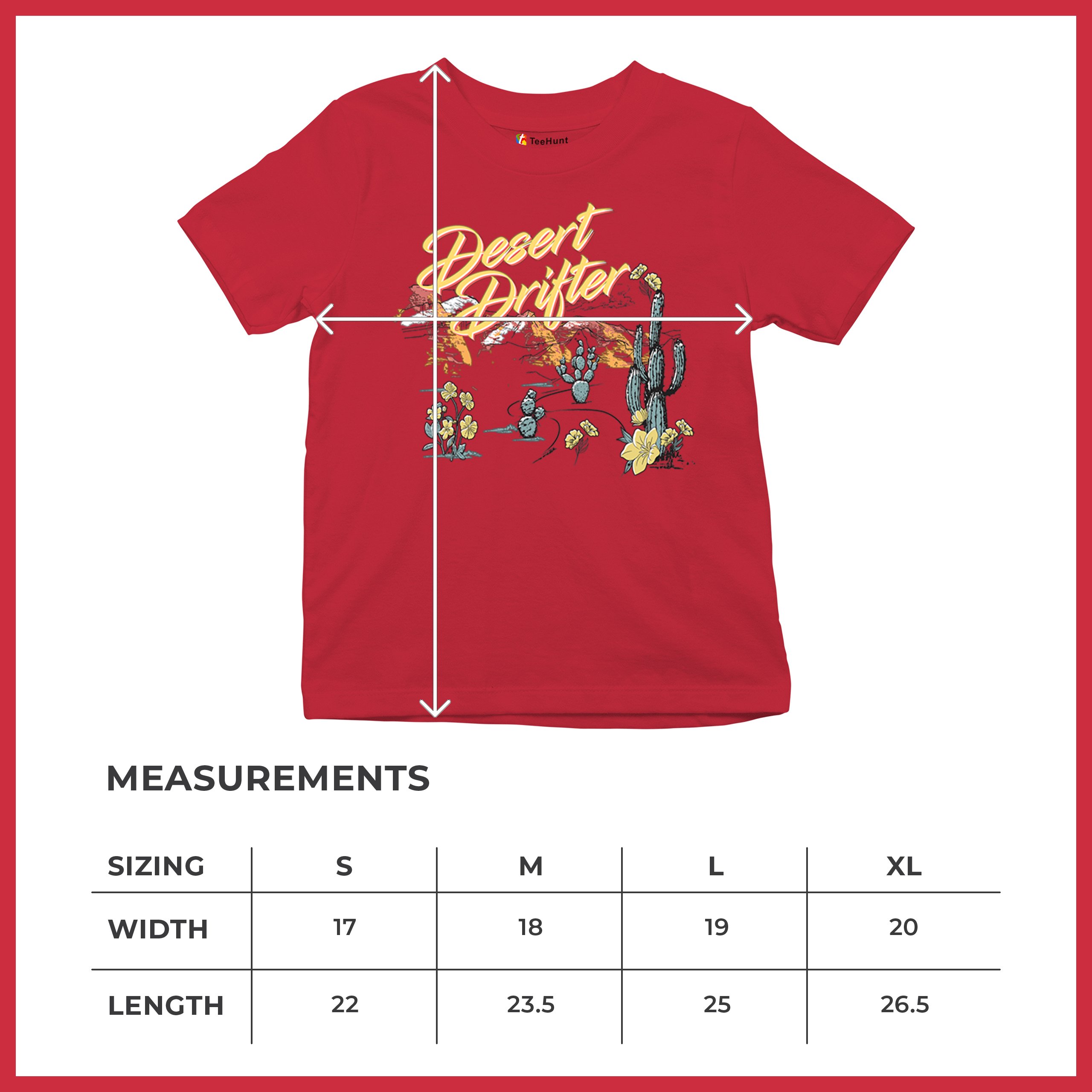 Desert Drifter Youth T-shirt Vintage Boho Desert Vibe Southwest Cactus Kids - Picture 29 of 50